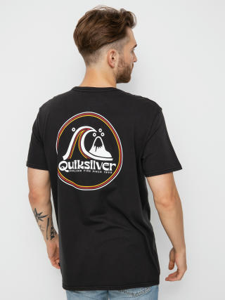 T-shirt Quiksilver Rolling Circle (black)