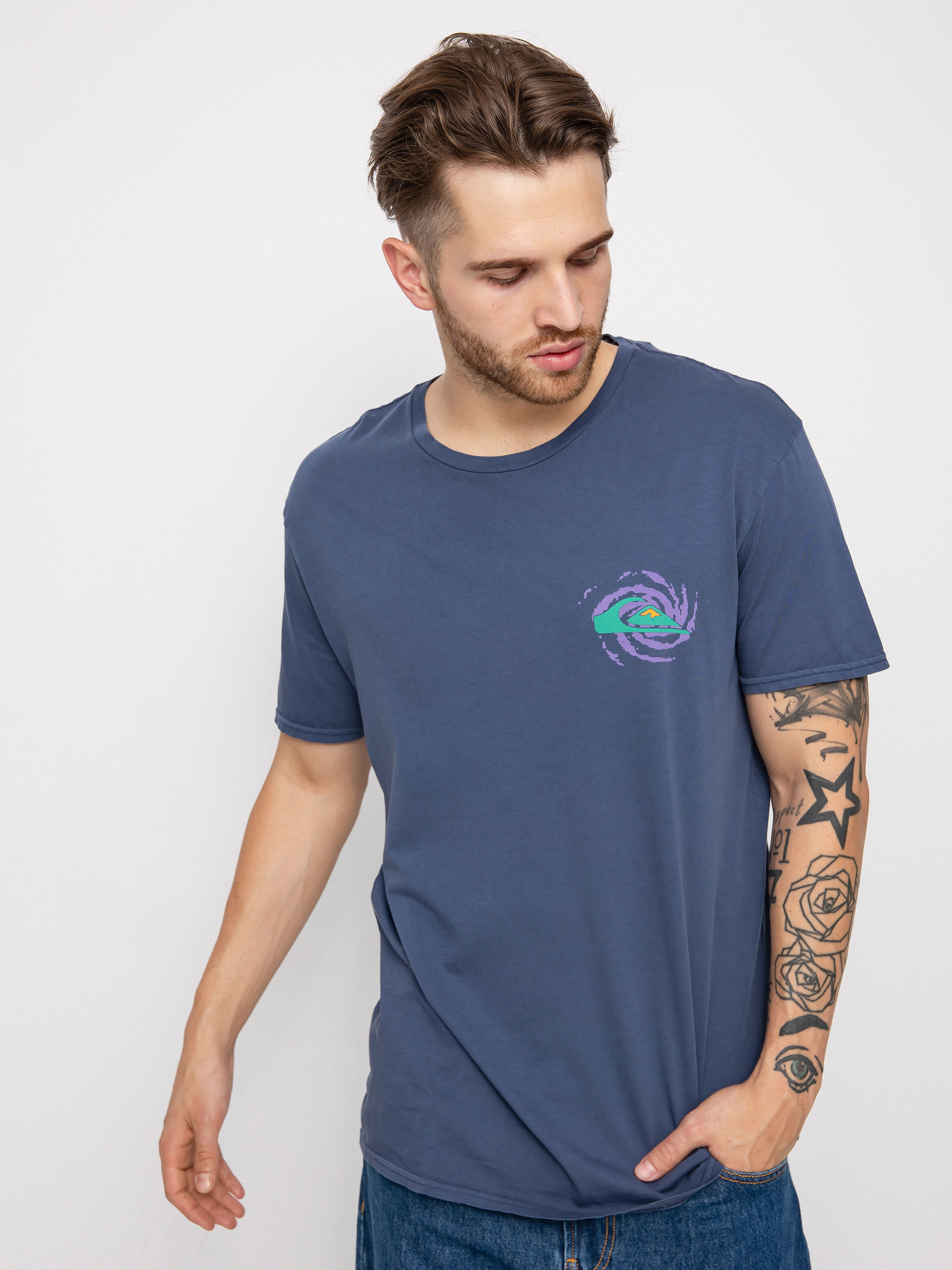 T-shirt Quiksilver Little Paradise (insignia blue)