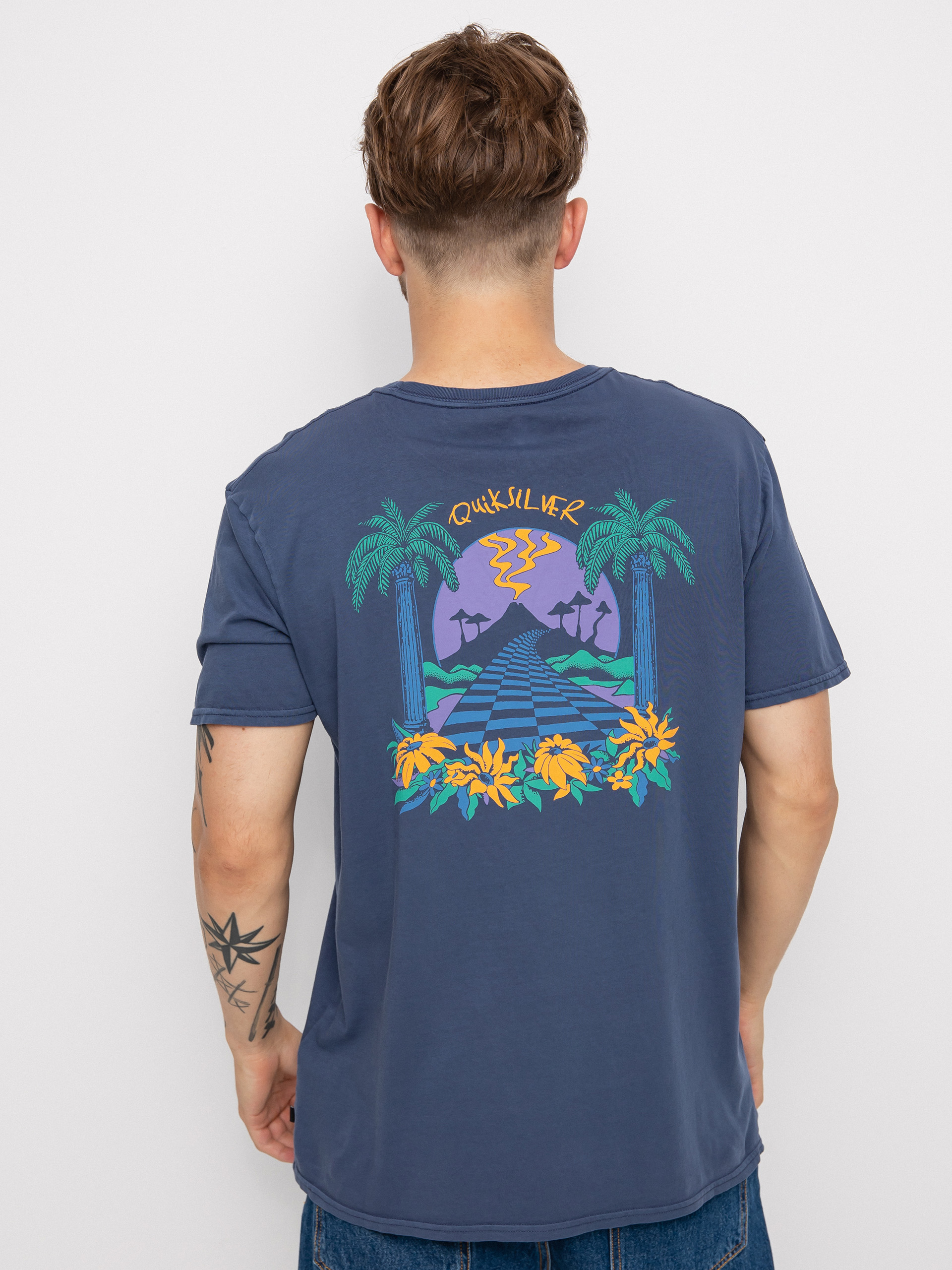 T-shirt Quiksilver Little Paradise (insignia blue)