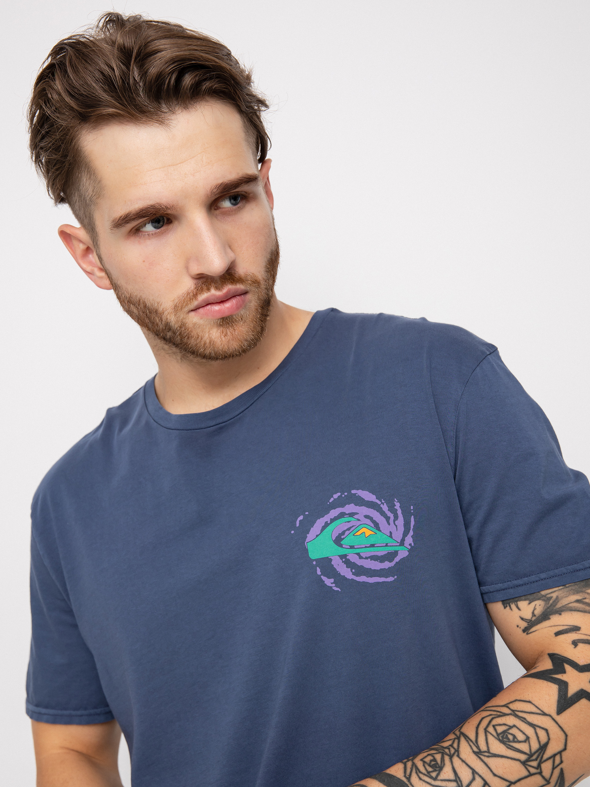 T-shirt Quiksilver Little Paradise (insignia blue)