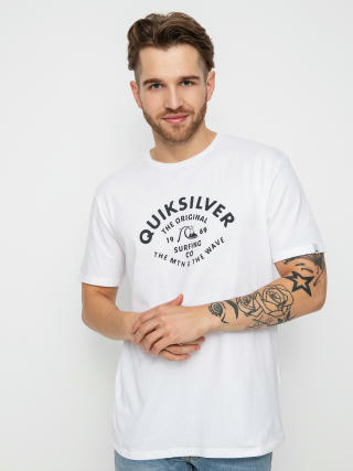 T-shirt Quiksilver Script Talk Front (white)