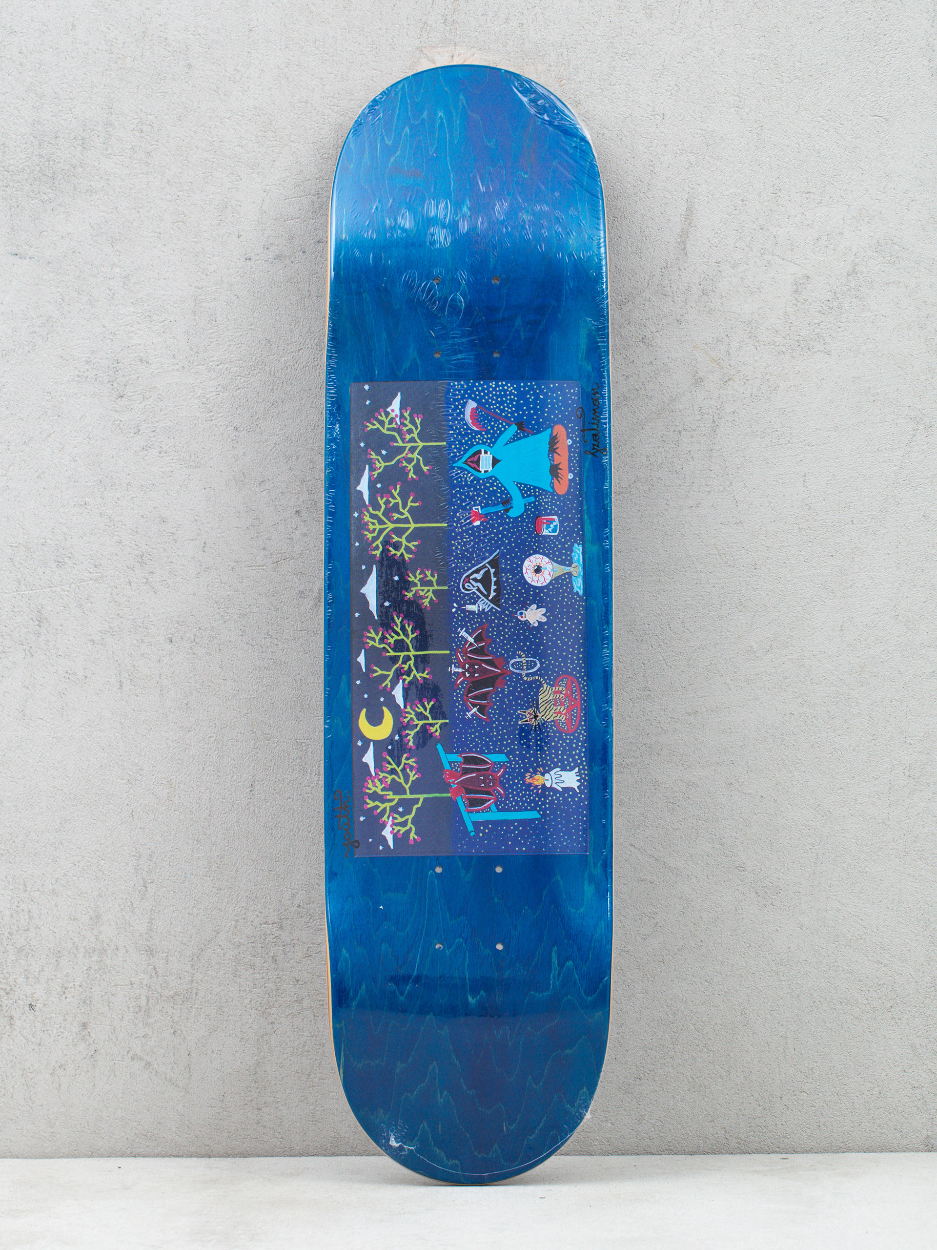 Deck Youth Skateboards X Szati Vaccine (navy)
