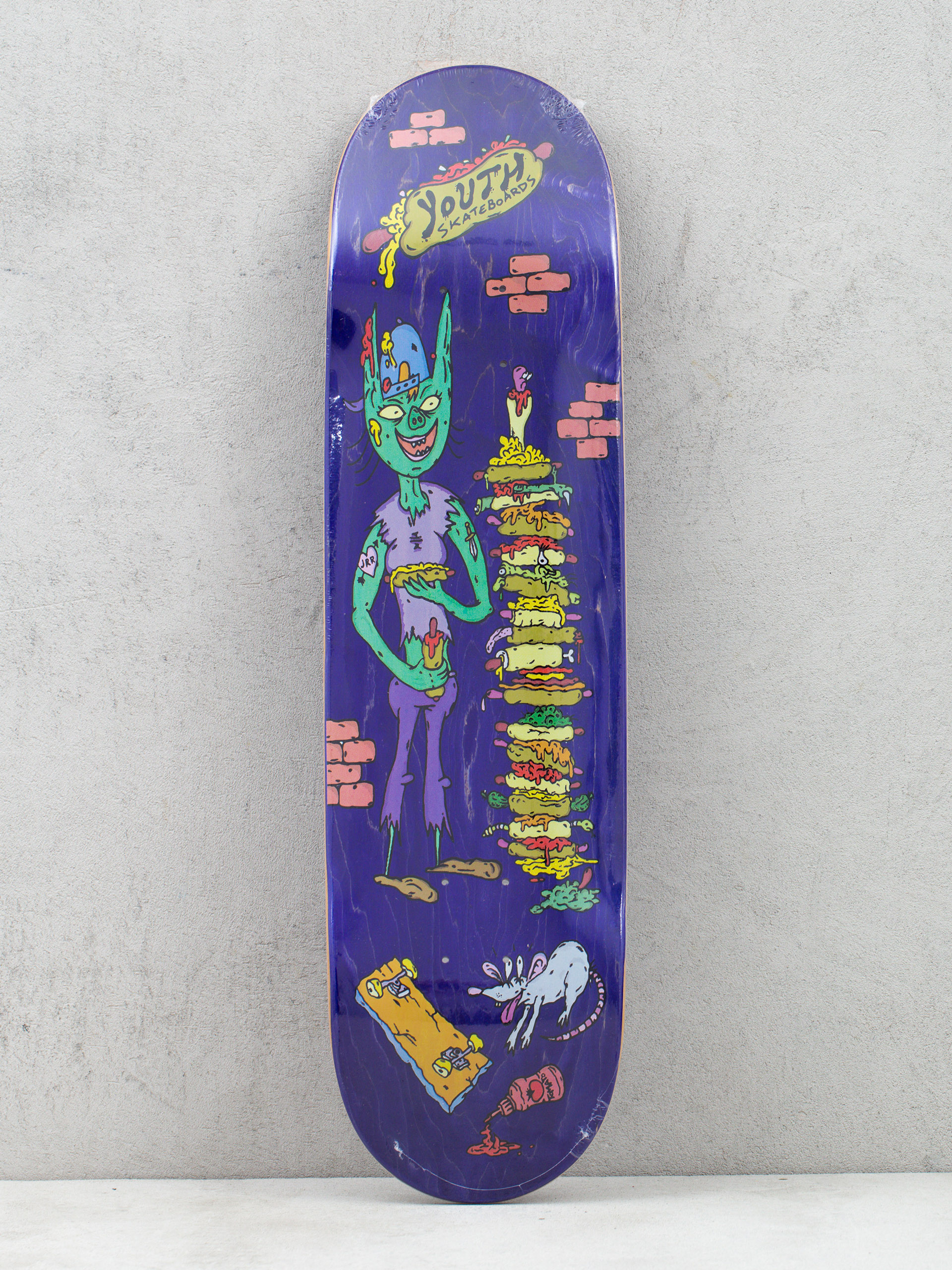 Deck Youth Skateboards X Bummers Hot Dog (navy)