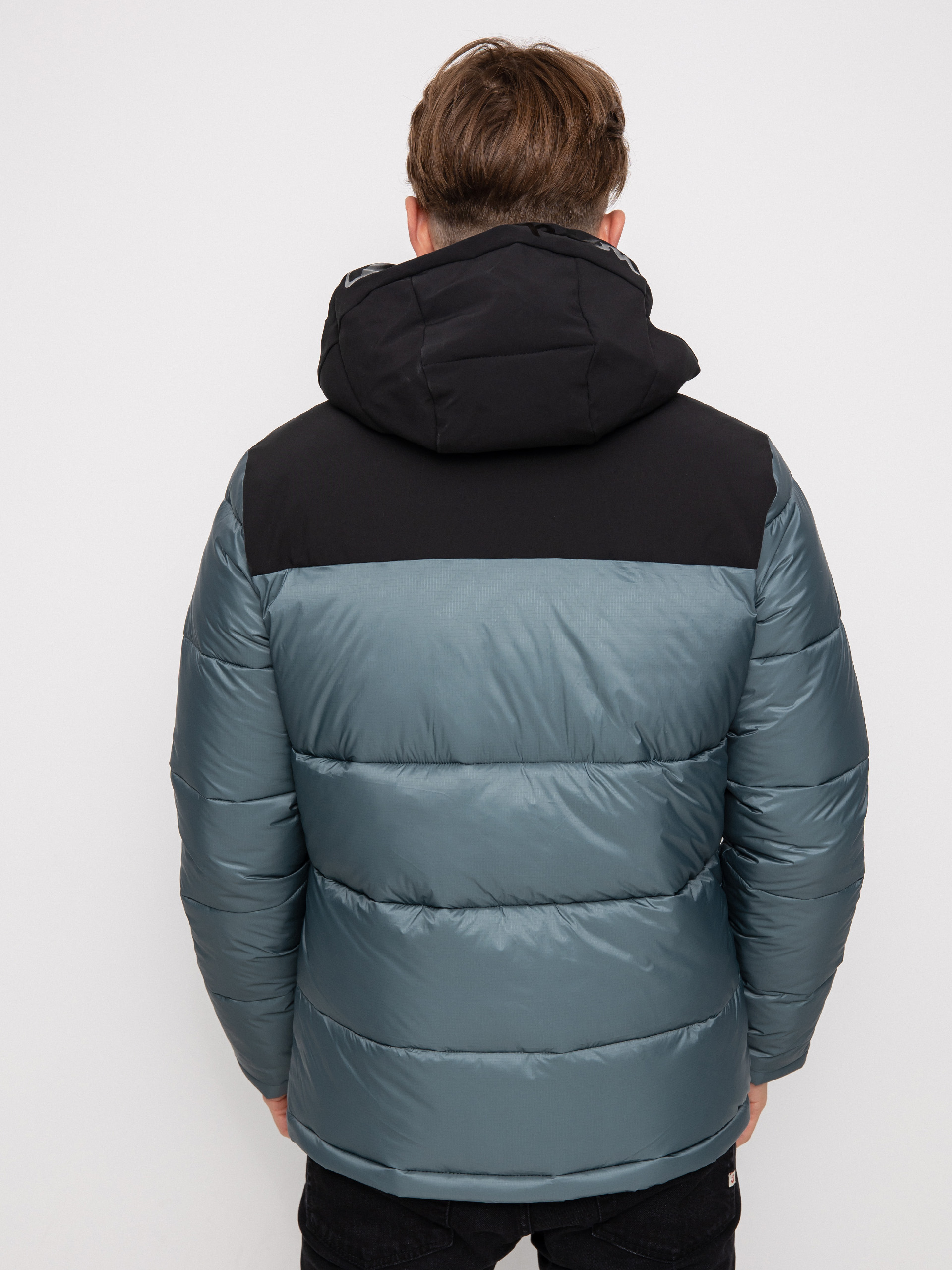 Kurtka Champion Legacy Hooded Jacket 218080 (gpg/nbk)