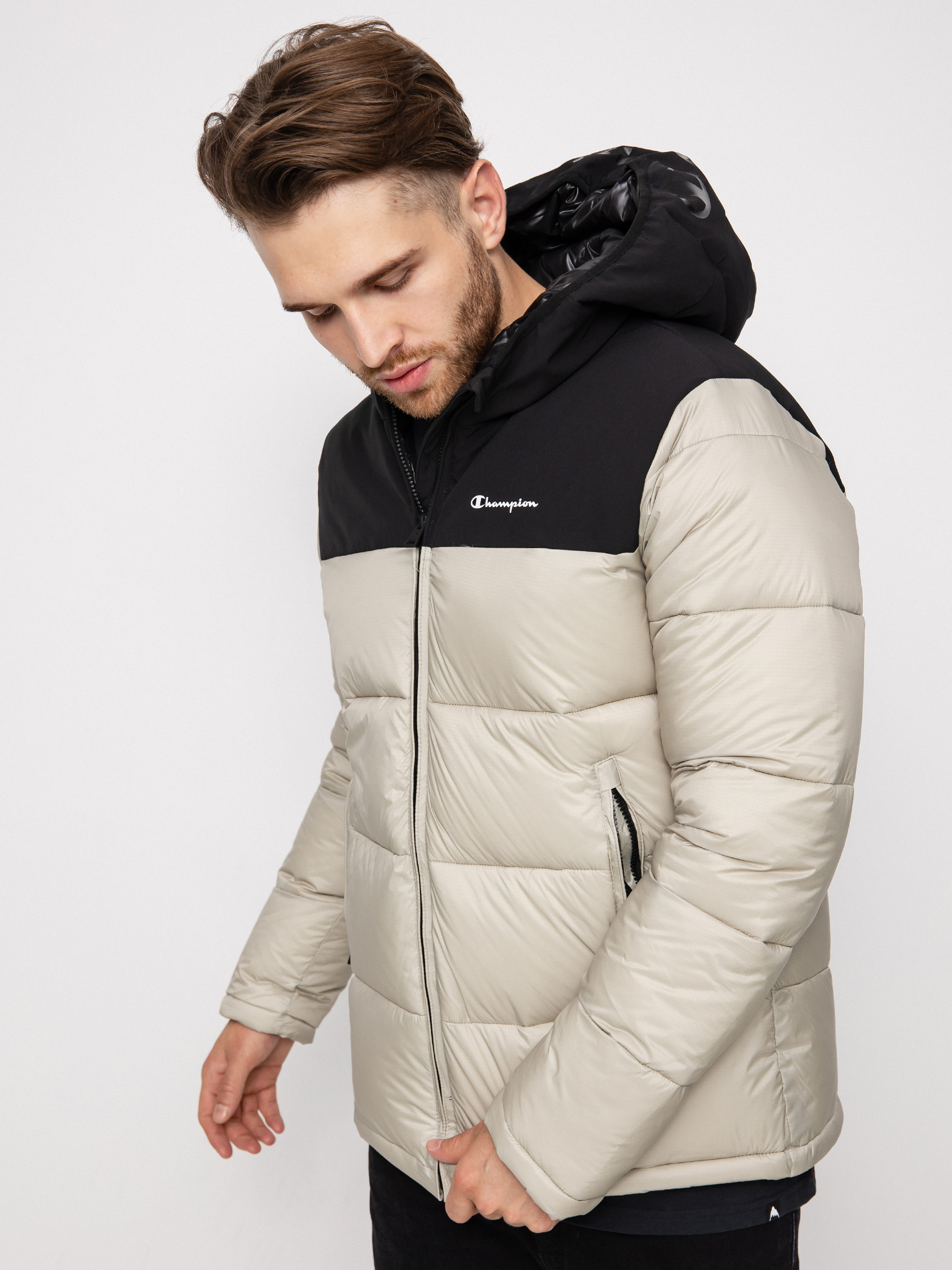 Kurtka Champion Legacy Hooded Jacket 218080 (aby/nbk)