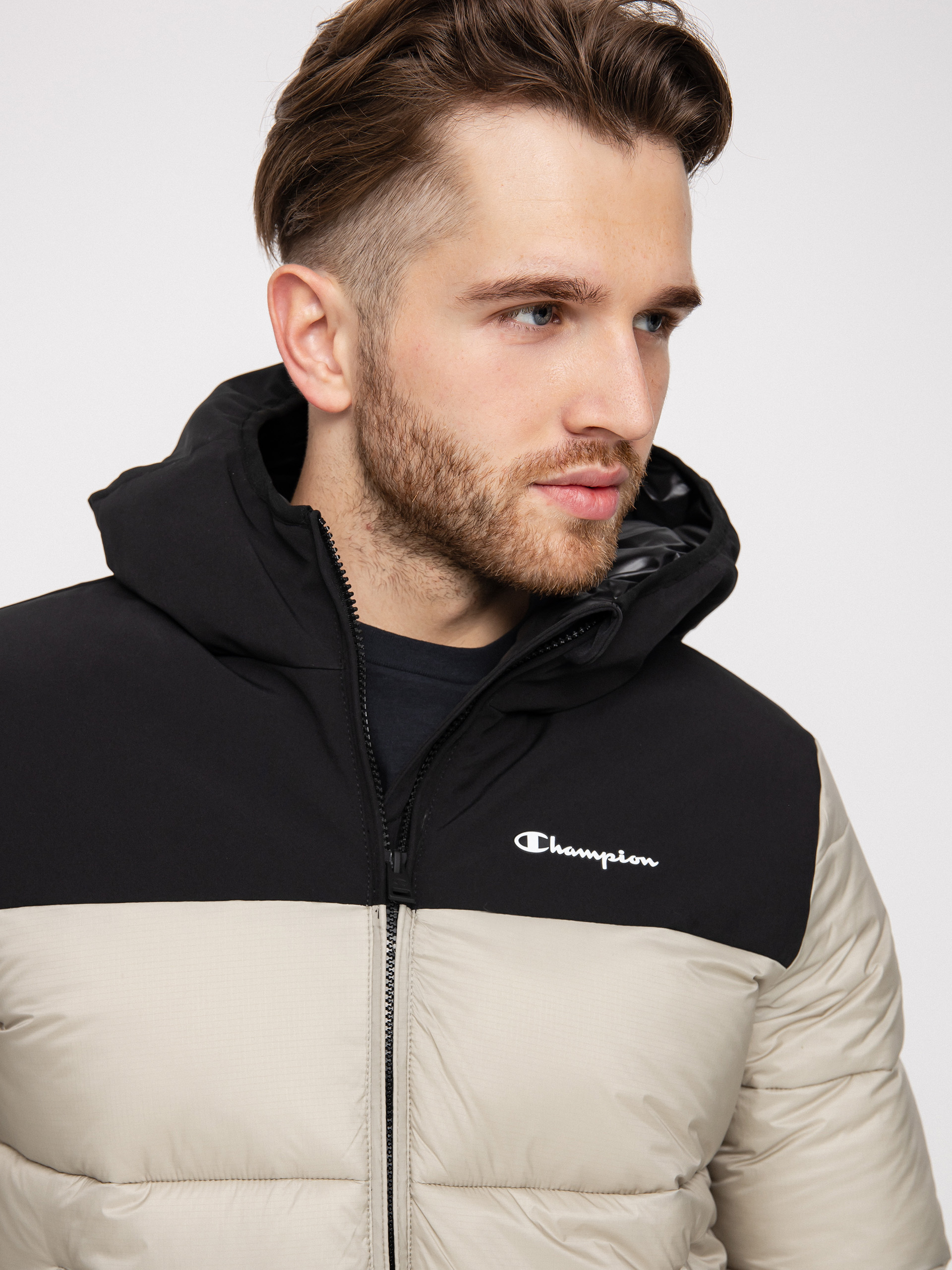 Kurtka Champion Legacy Hooded Jacket 218080 (aby/nbk)