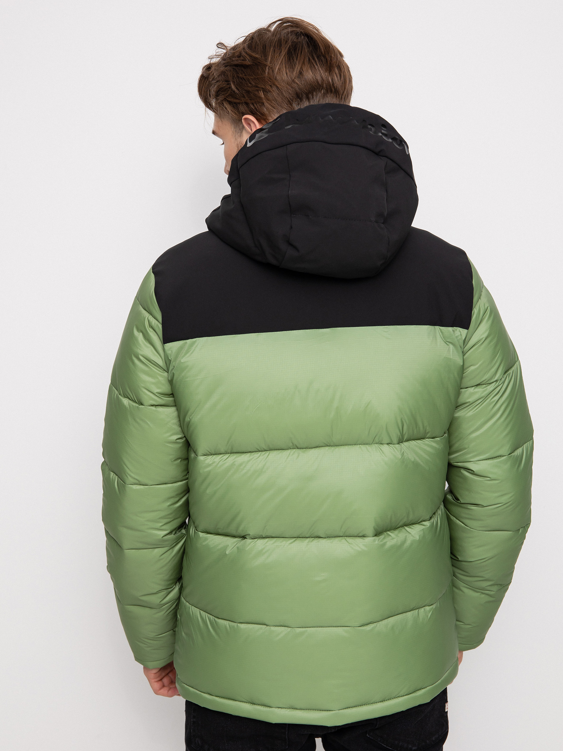 Kurtka Champion Legacy Hooded Jacket 218080 (sgr/nbk)