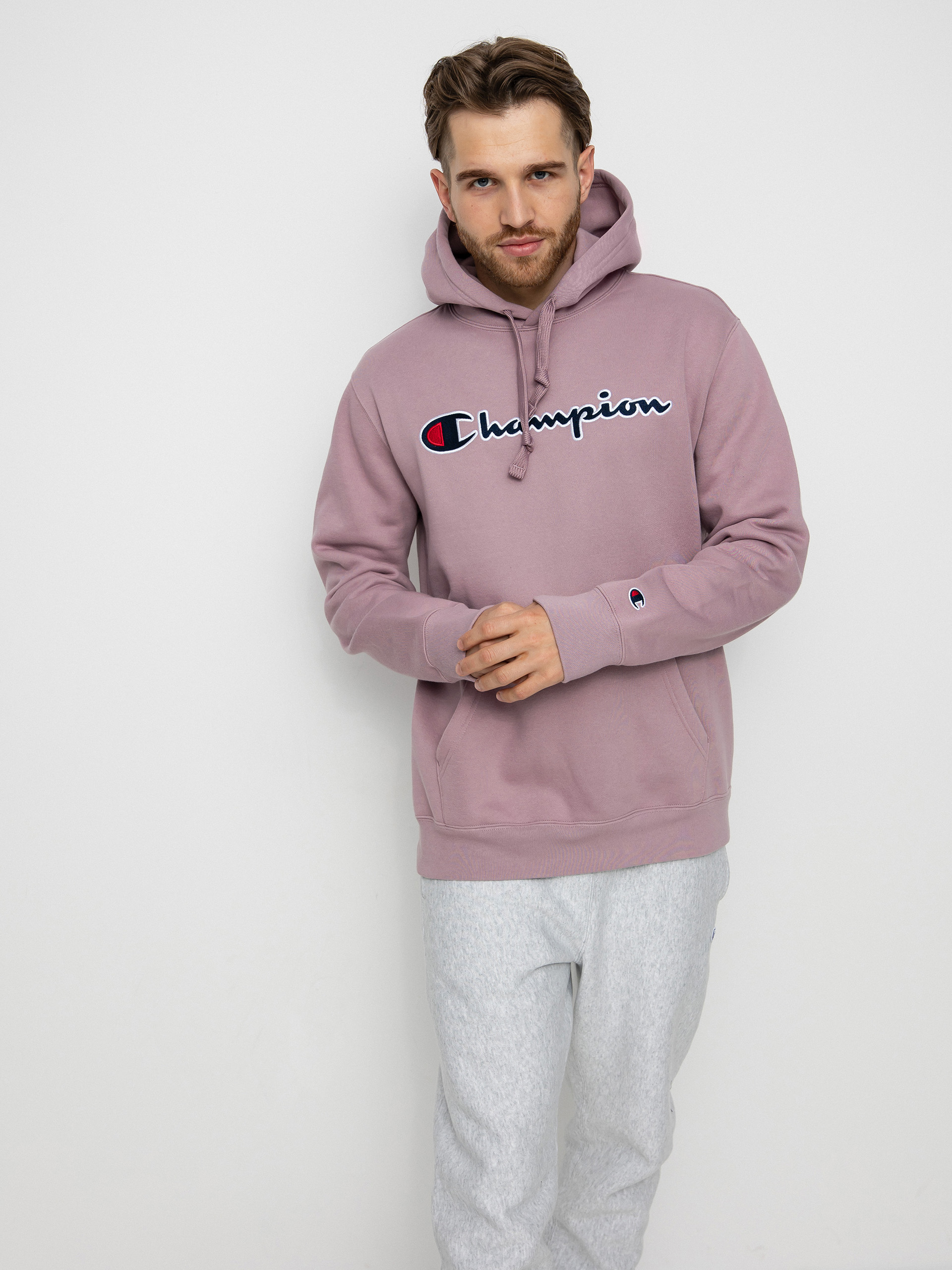 Bluza z kapturem Champion Hooded Sweatshirt 217858 HD (eby)
