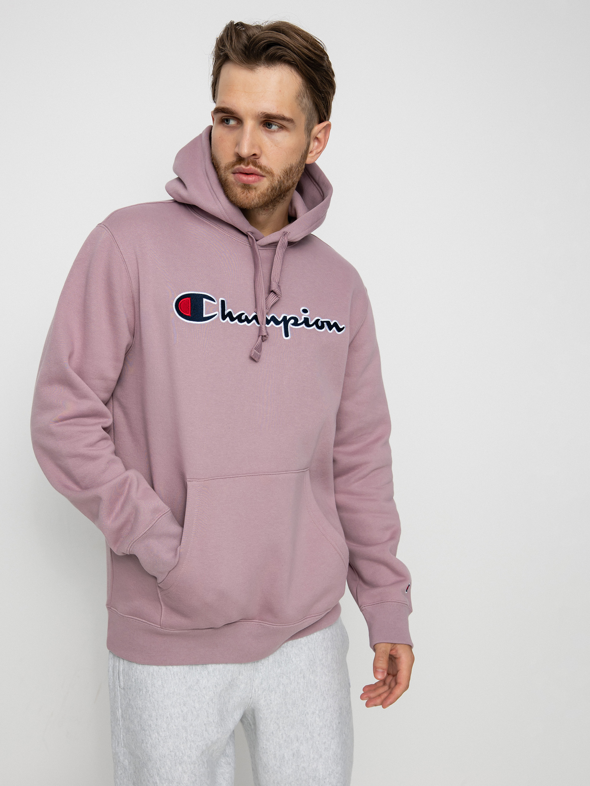 Bluza z kapturem Champion Hooded Sweatshirt 217858 HD (eby)