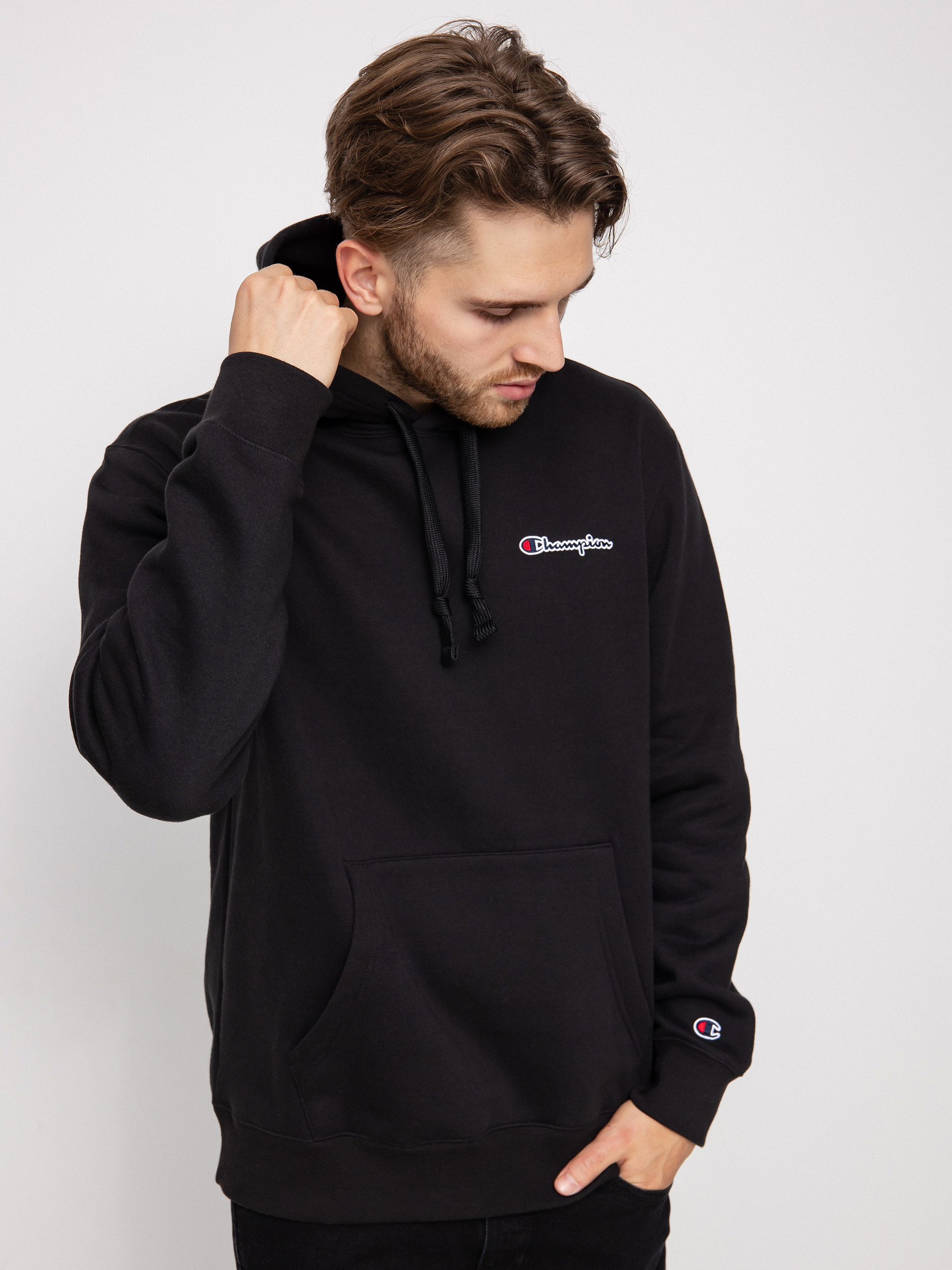 Bluza z kapturem Champion Hooded Sweatshirt 217862 HD (nbk)