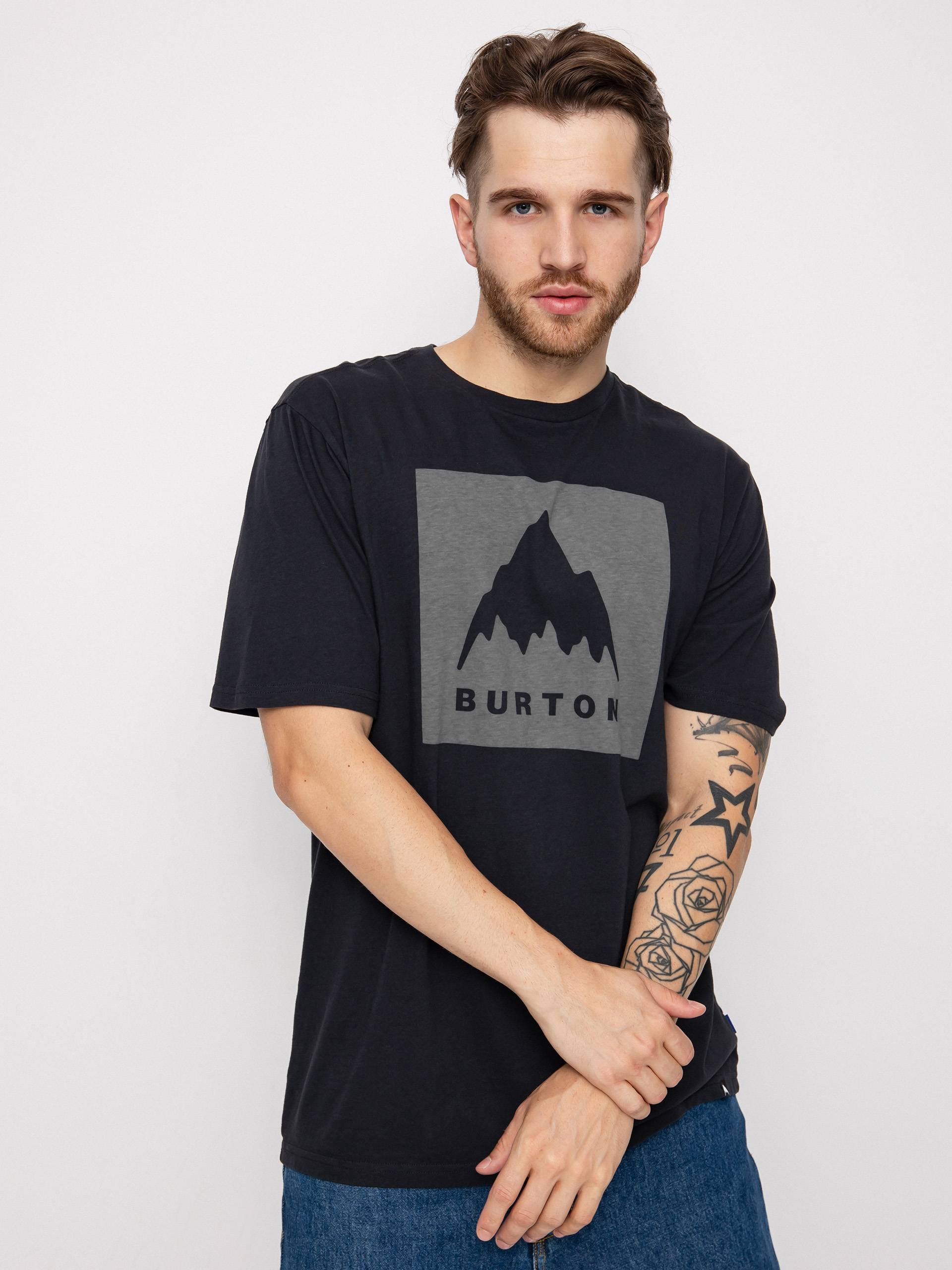 T-shirt Burton Classic Mtn Hgh (true black)