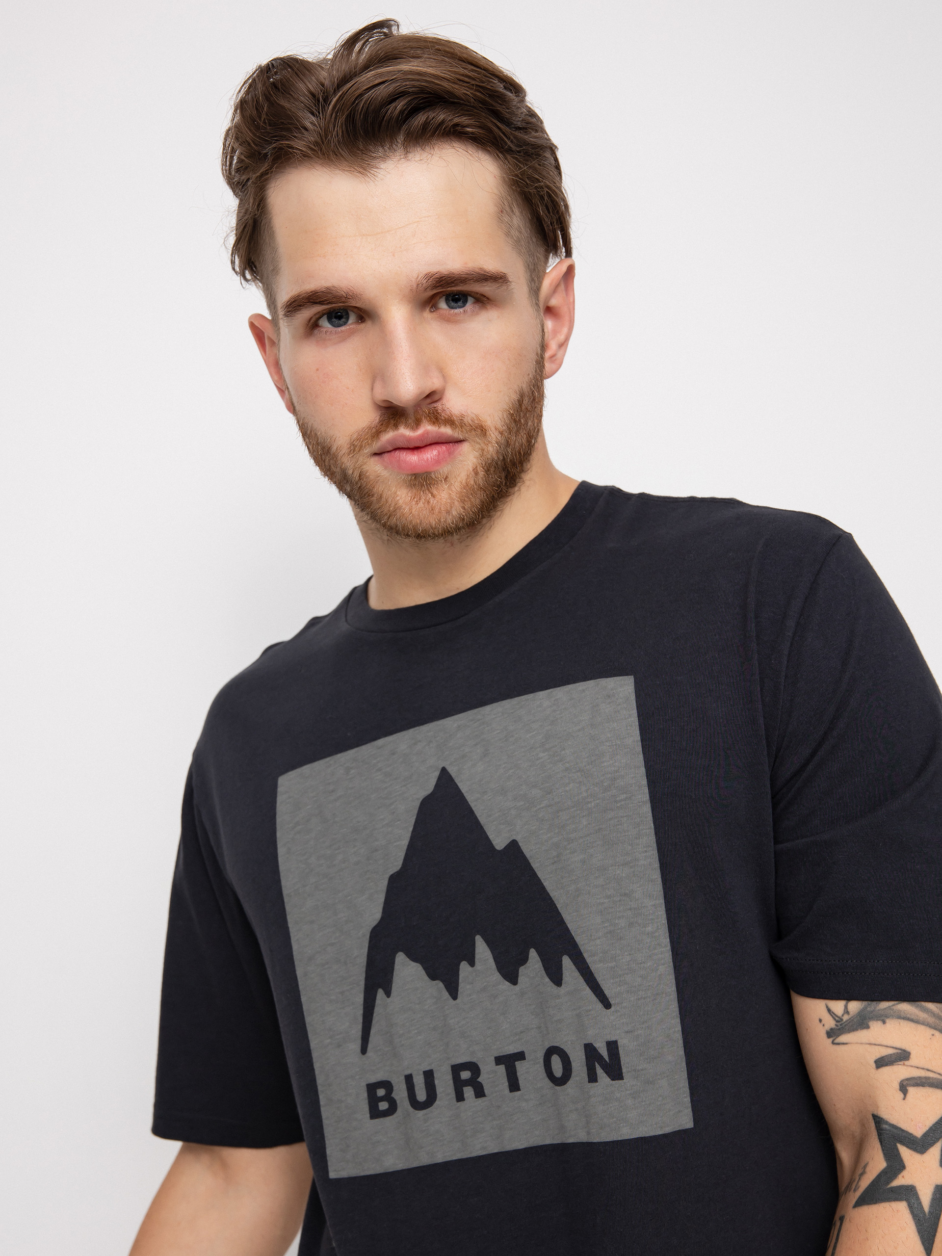 T-shirt Burton Classic Mtn Hgh (true black)