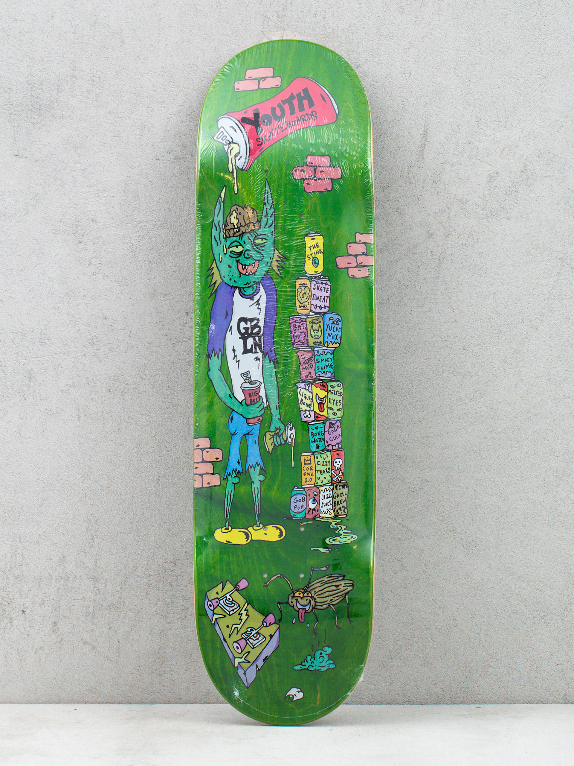 Deck Youth Skateboards X Bummers Coke (green)