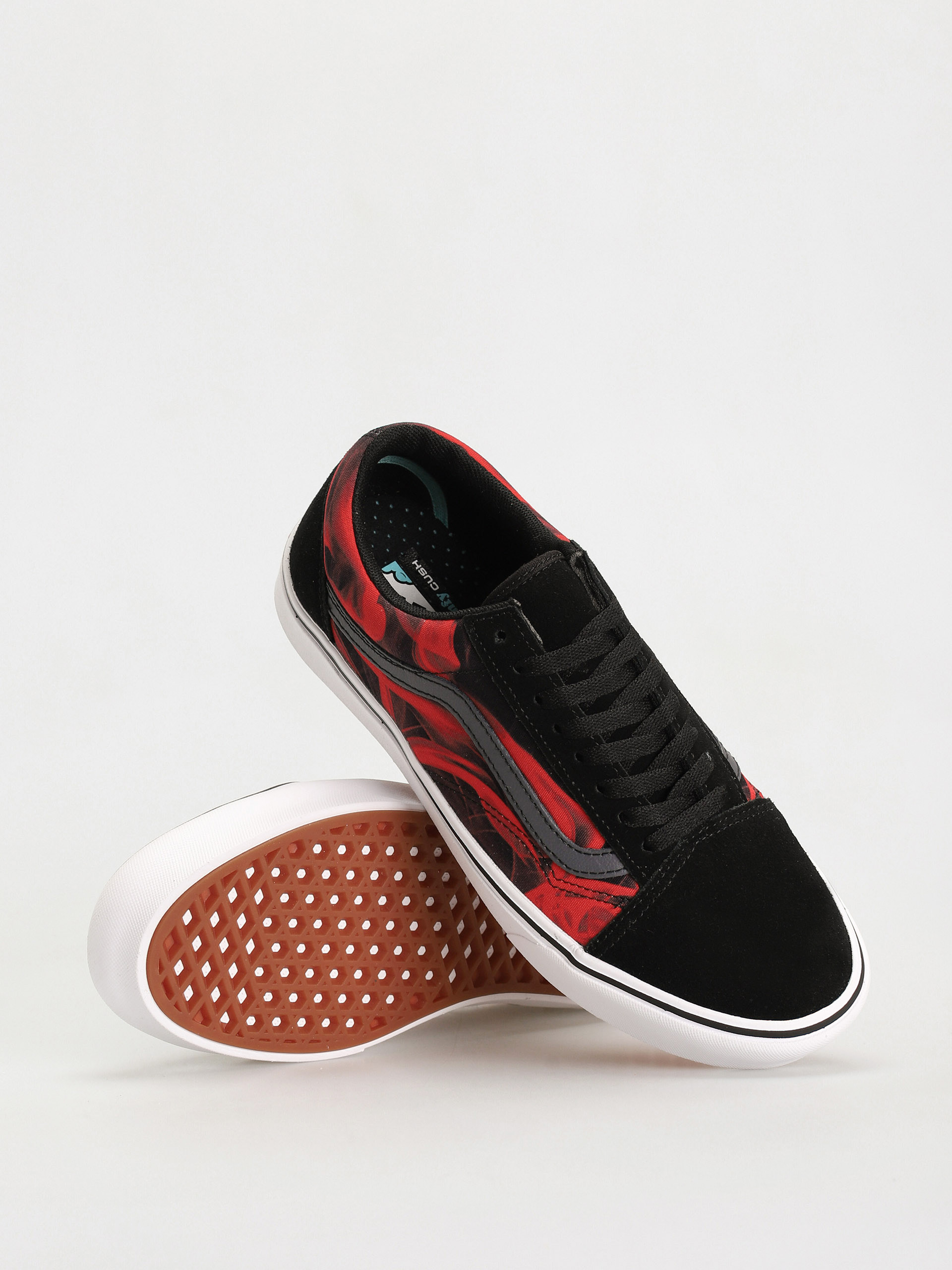 Buty Vans Comfycush Old Skool (after dark black/red)
