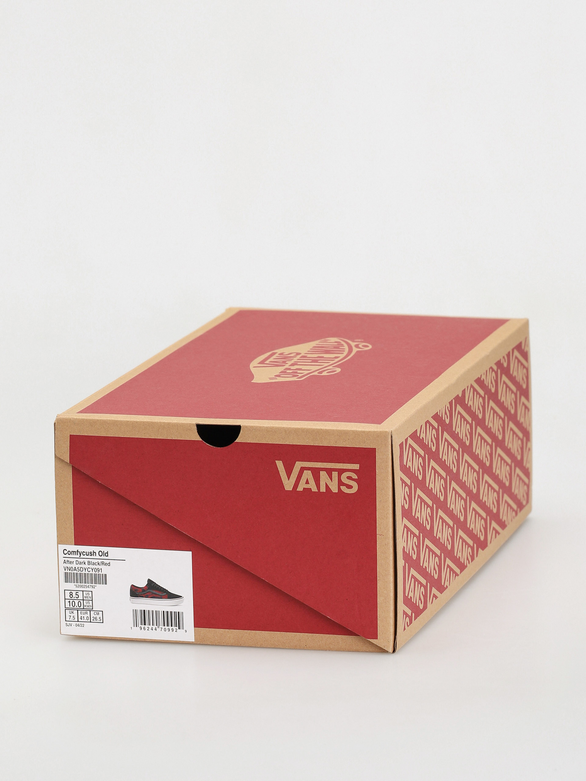 Buty Vans Comfycush Old Skool (after dark black/red)