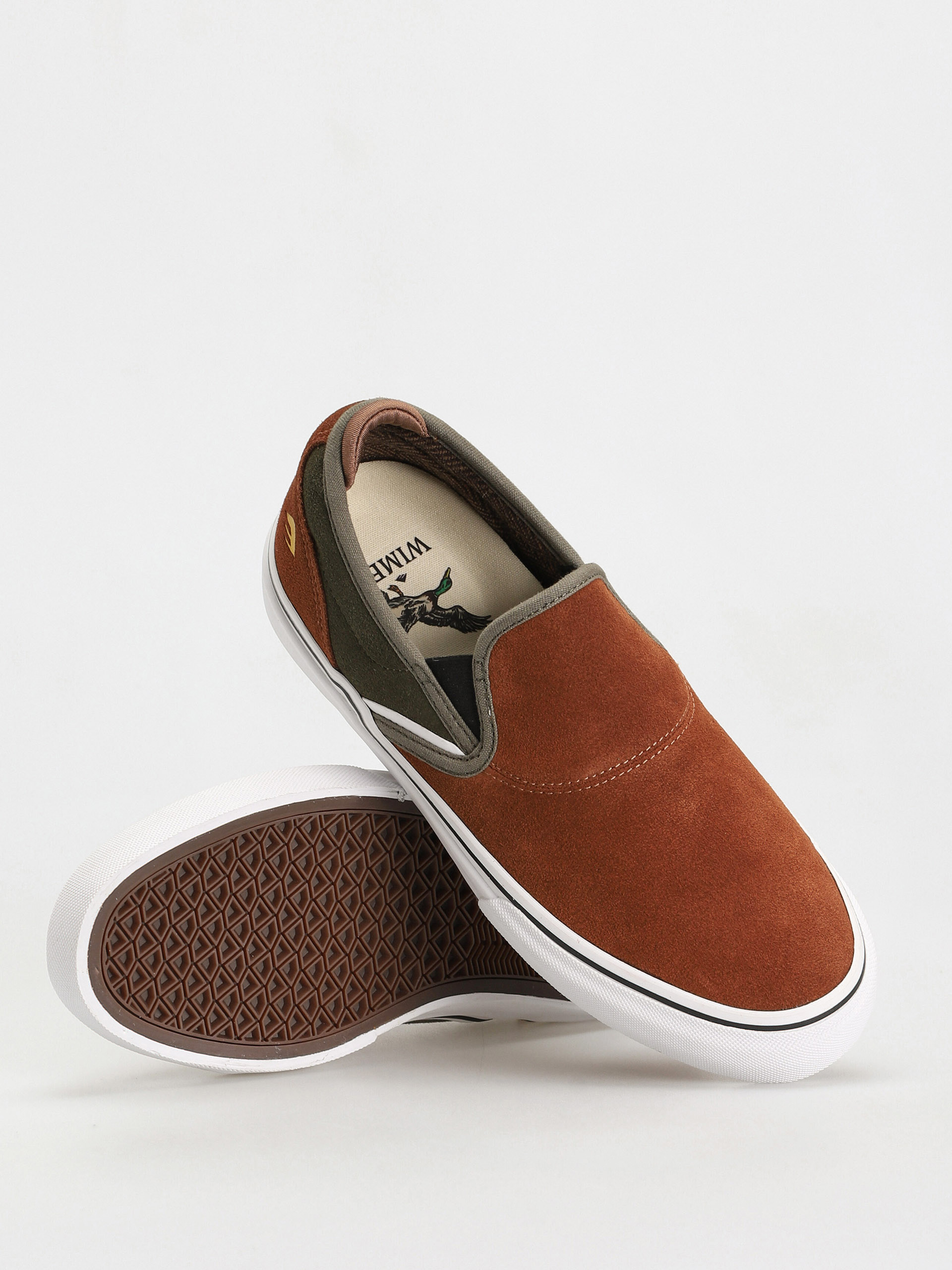 Buty Emerica Wino G6 Slip On (brown/green)