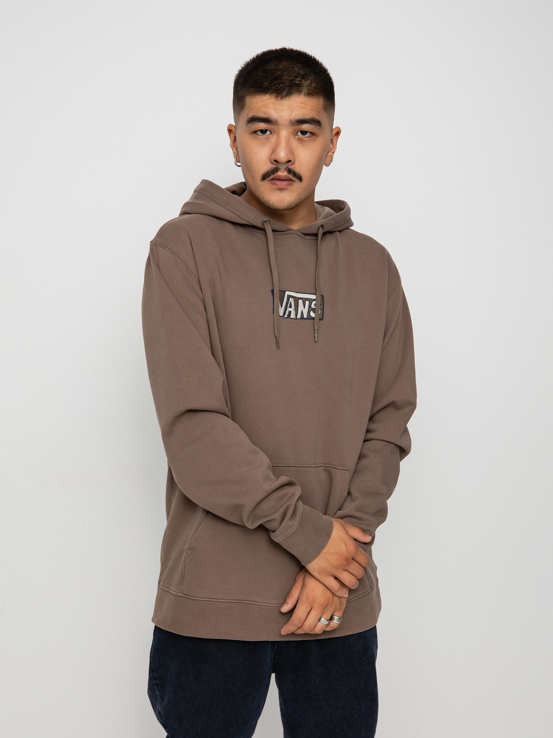 Bluza z kapturem Vans Seasonal Color Vintage Wash HD (canteen)