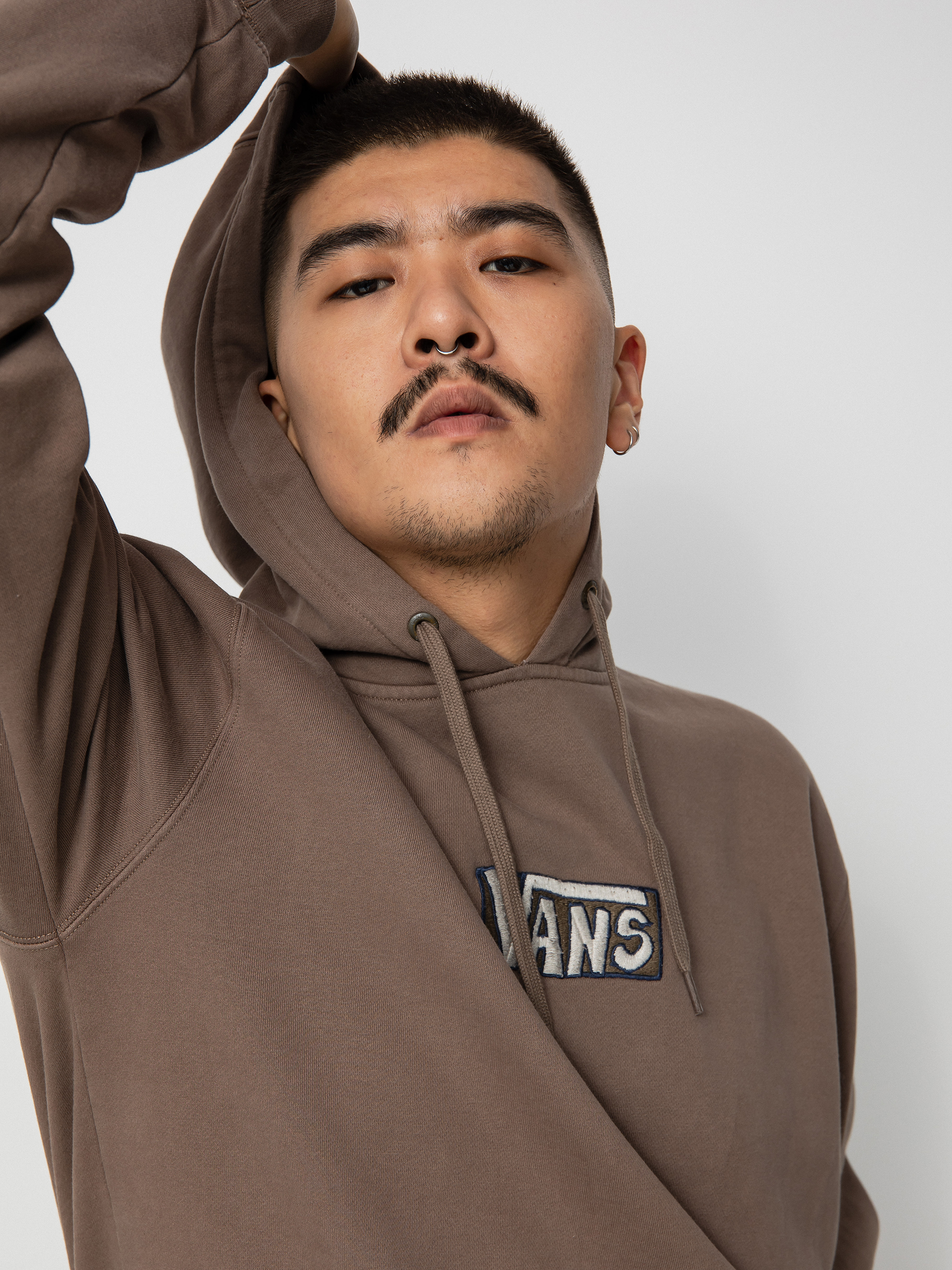 Bluza z kapturem Vans Seasonal Color Vintage Wash HD (canteen)