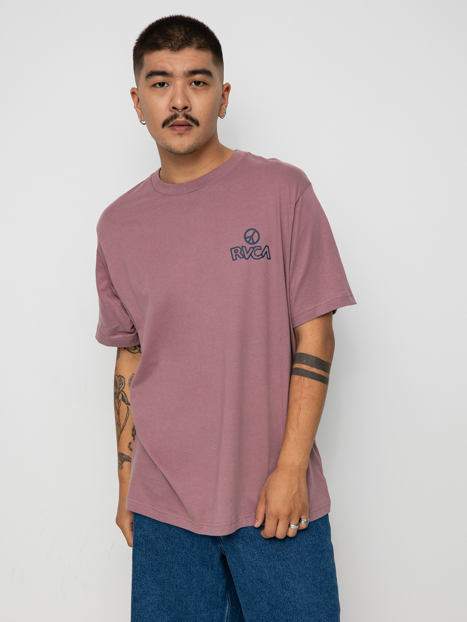 T-shirt RVCA The Heat (lavender)