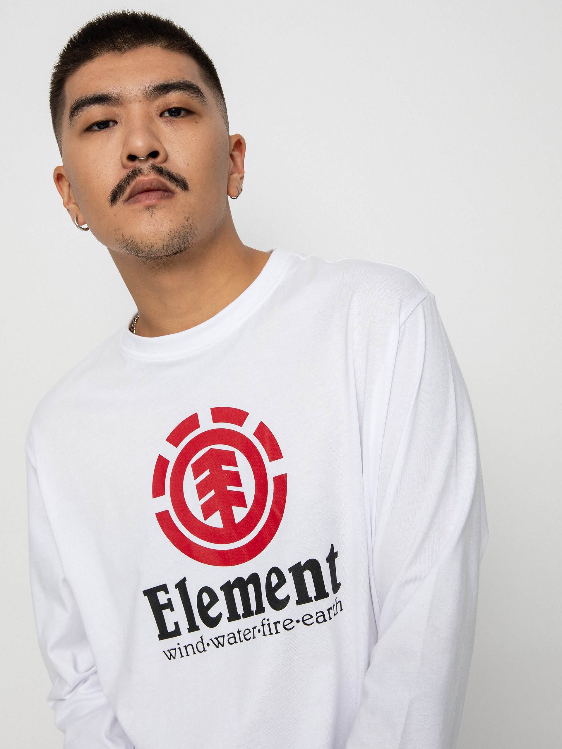 Longsleeve Element Vertical (optic white)