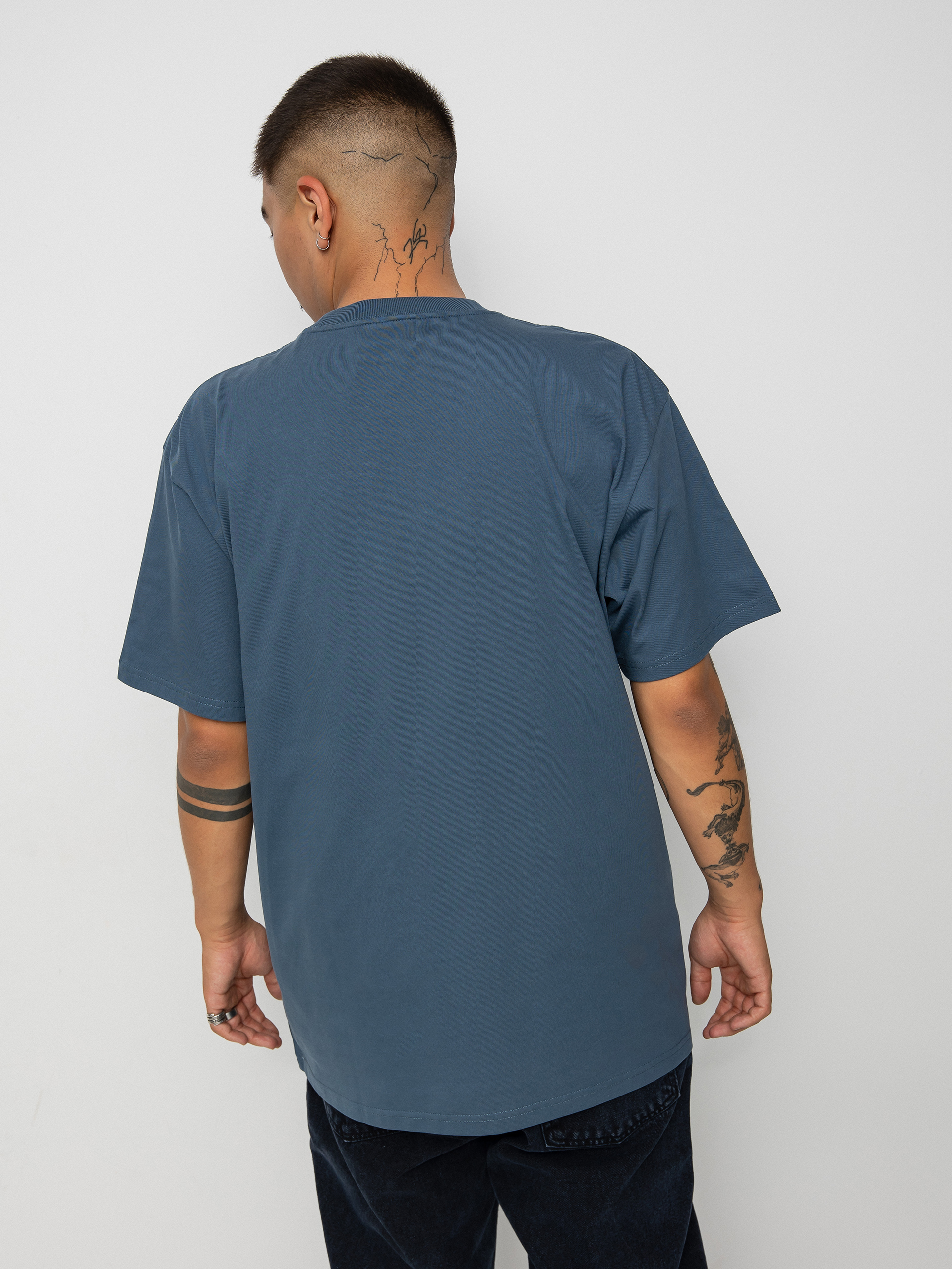 T-shirt Carhartt WIP Chase (storm blue/gold)