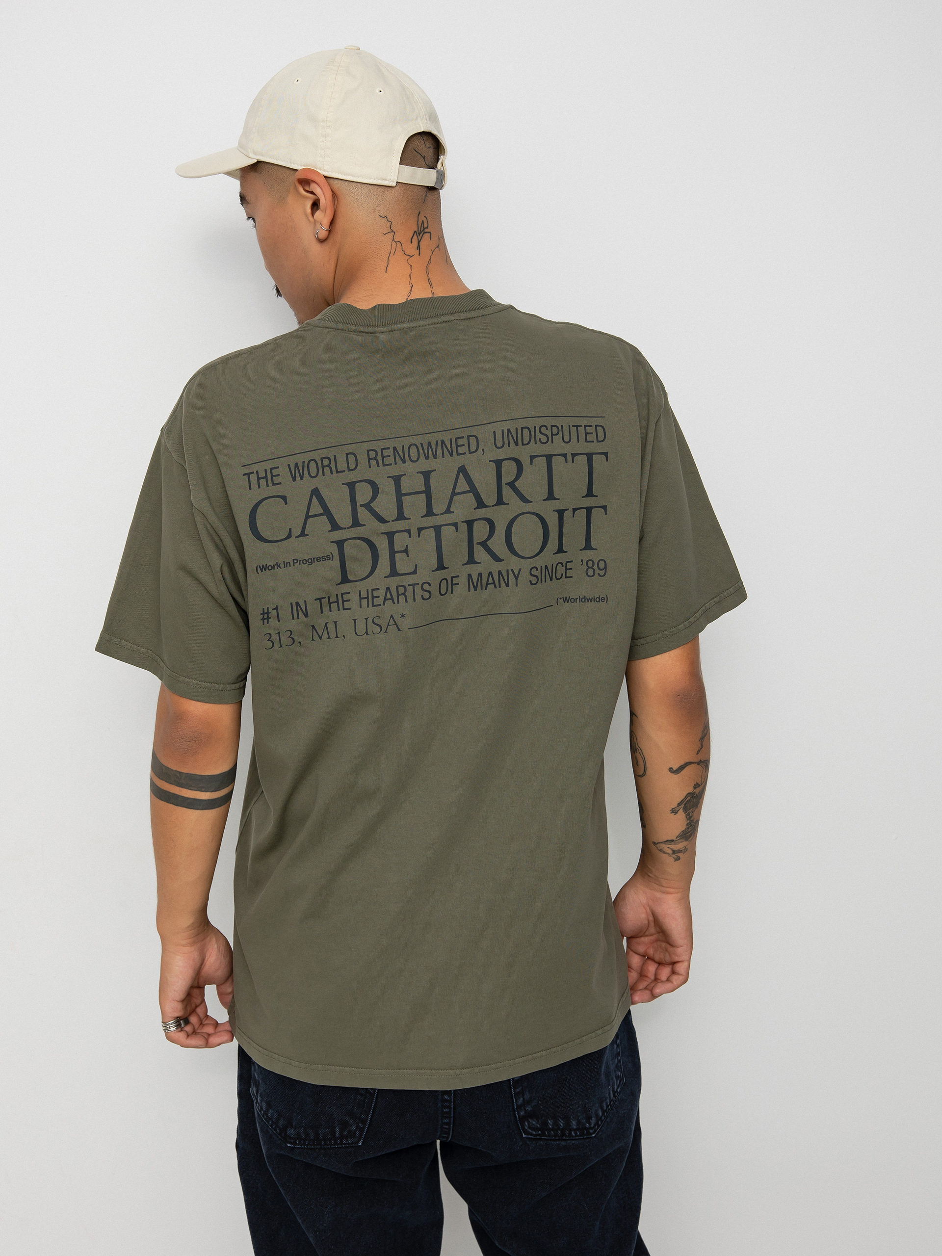 T-shirt Carhartt WIP Undisputed (seaweed/soot)