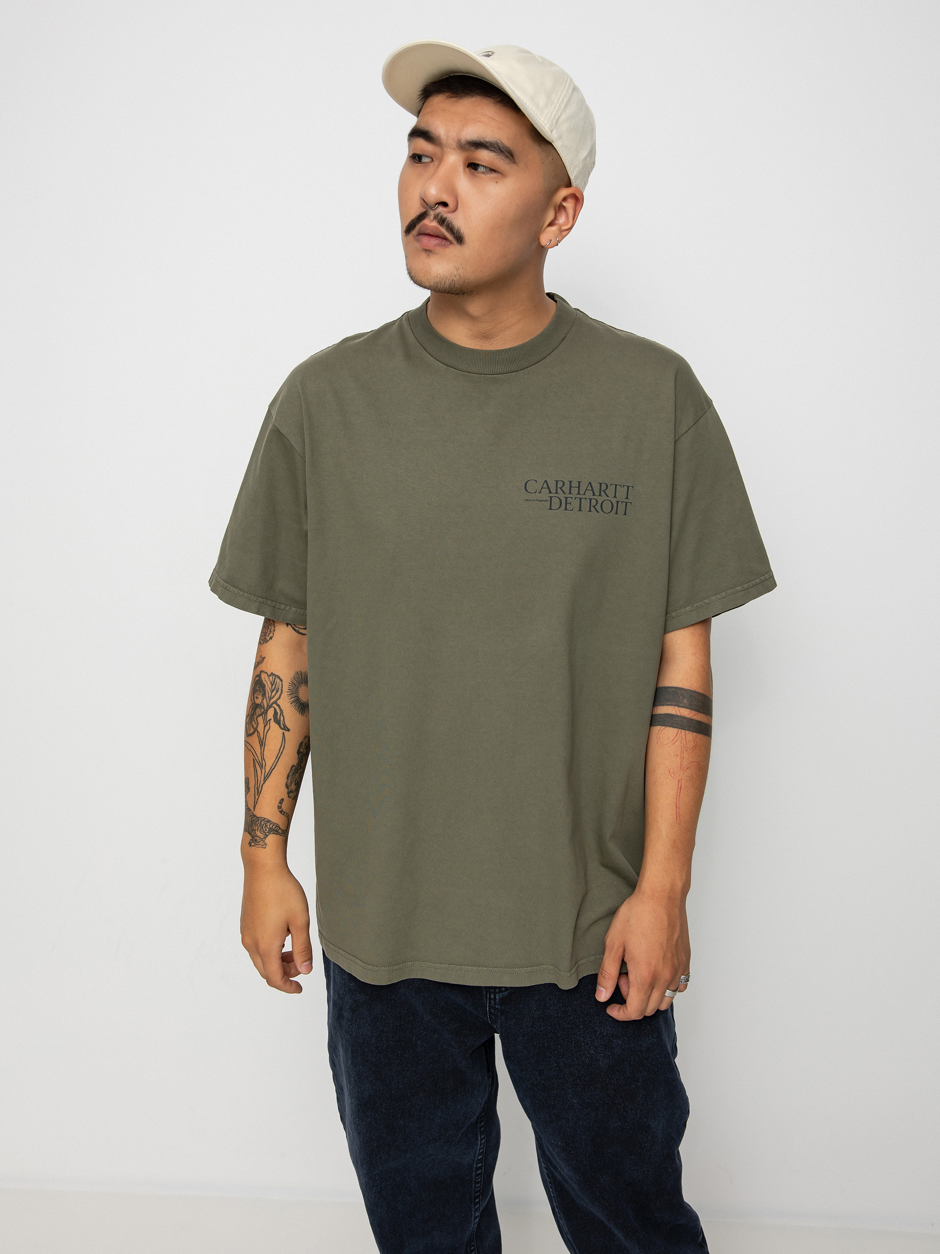 T-shirt Carhartt WIP Undisputed (seaweed/soot)