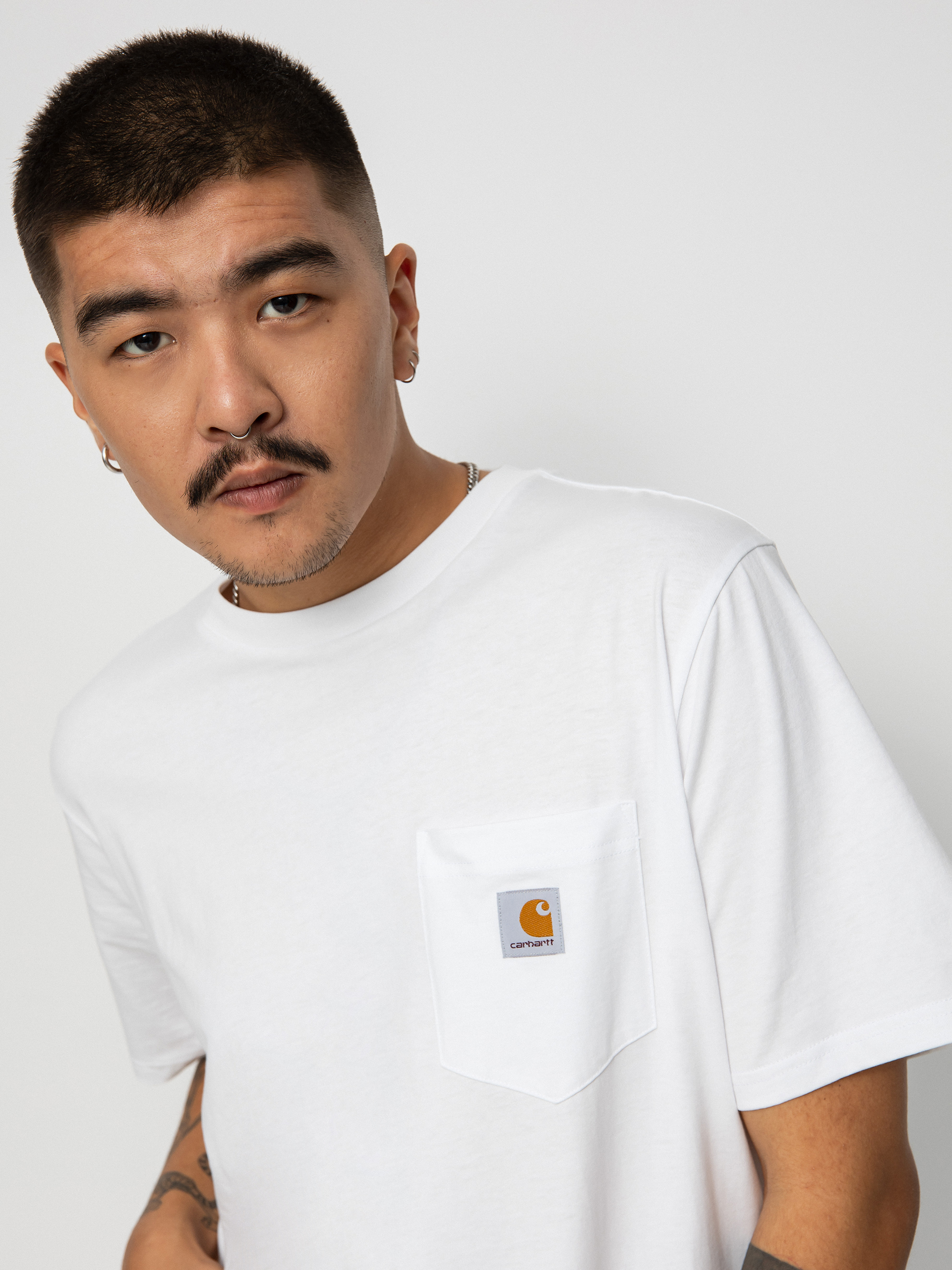 T-shirt Carhartt WIP Pocket (white)