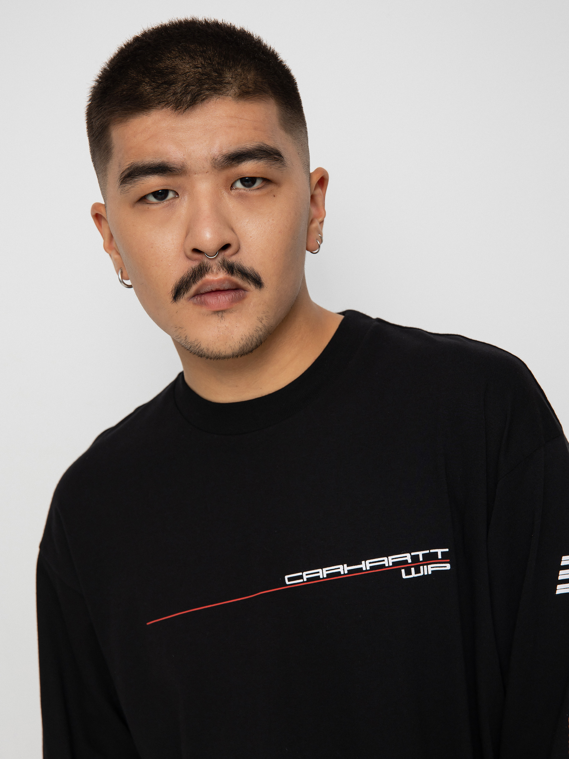 Longsleeve Carhartt WIP Detroit Turbo (black)