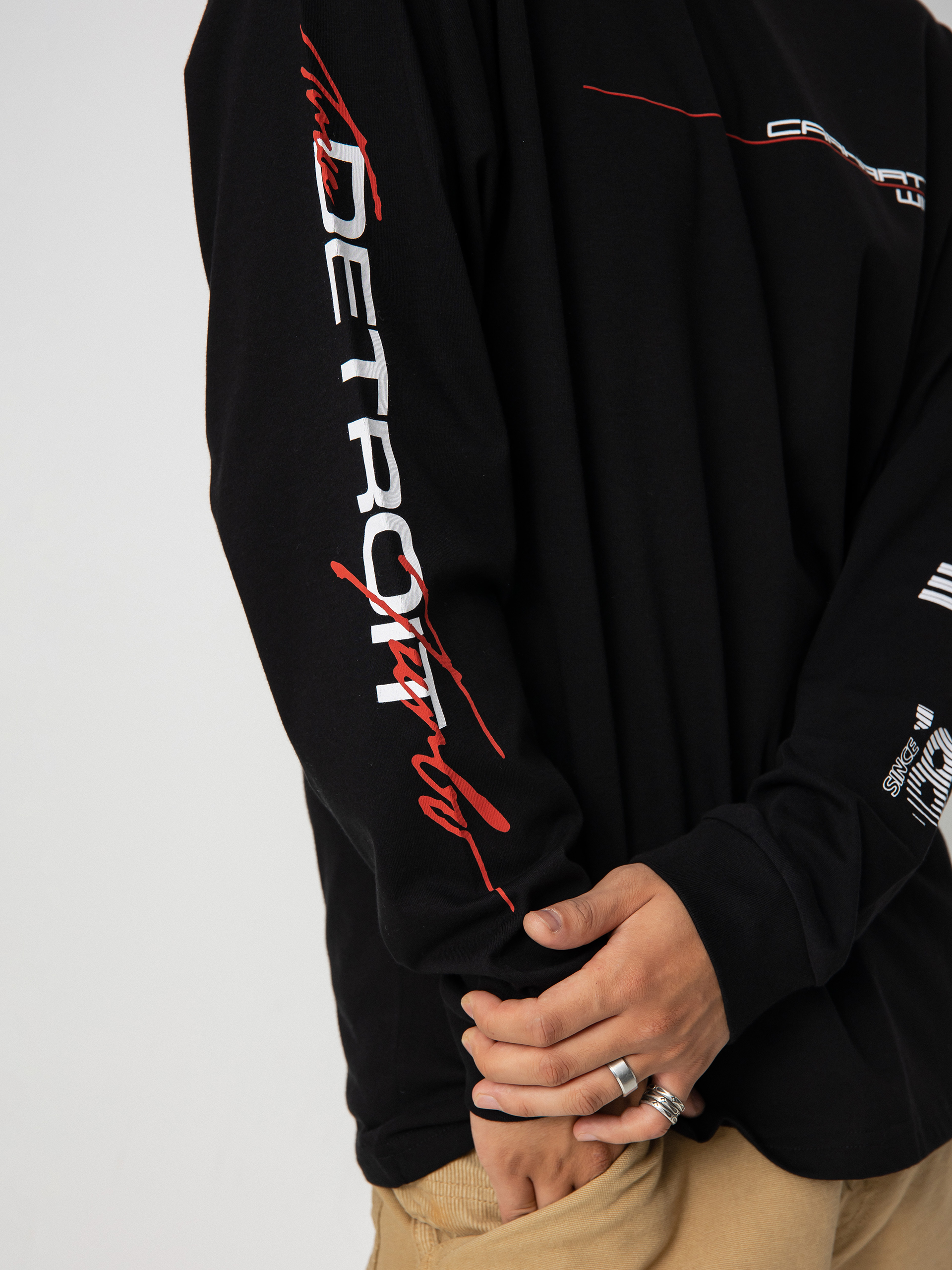 Longsleeve Carhartt WIP Detroit Turbo (black)
