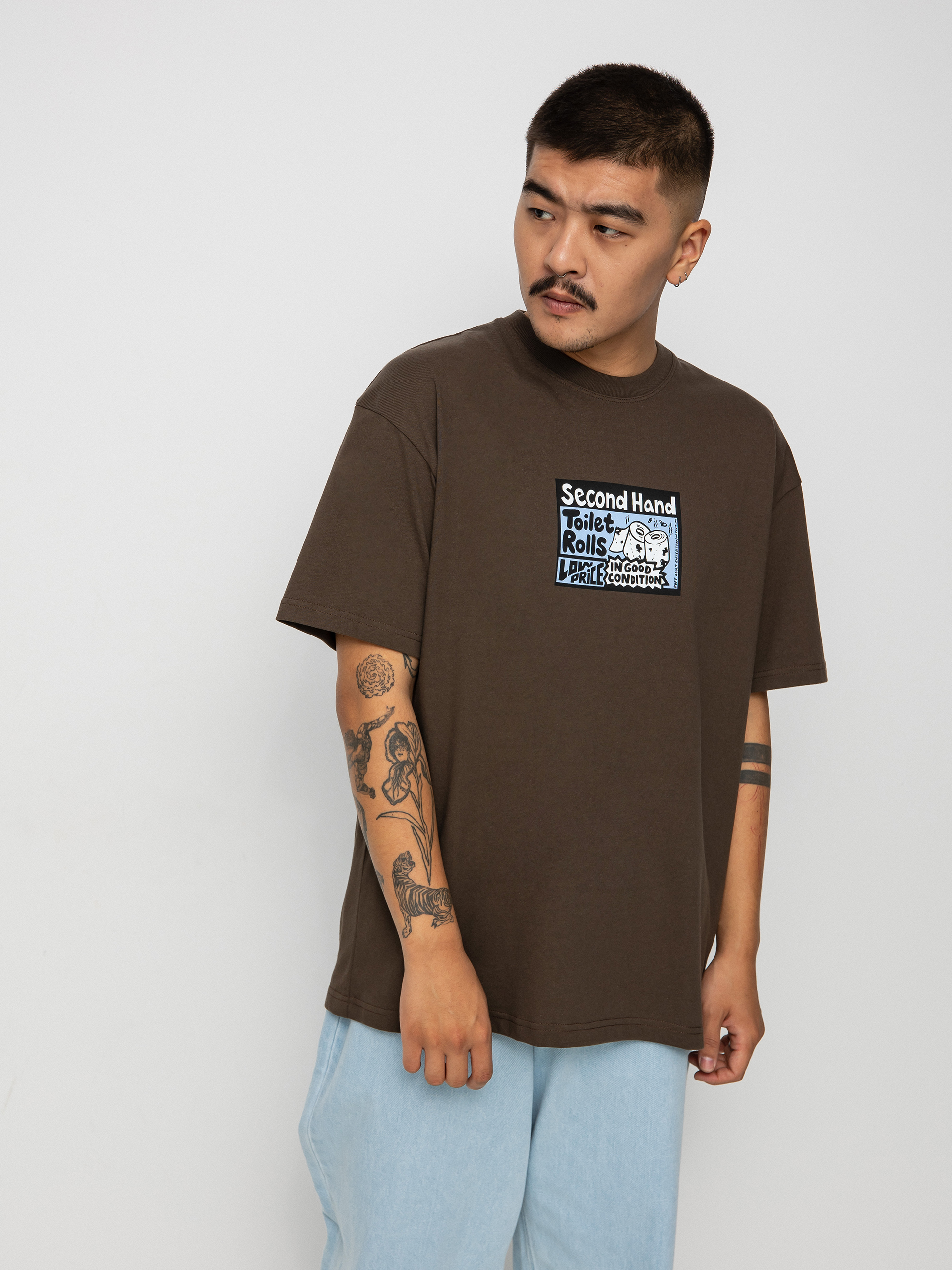 T-shirt Polar Skate Classifieds (brown)