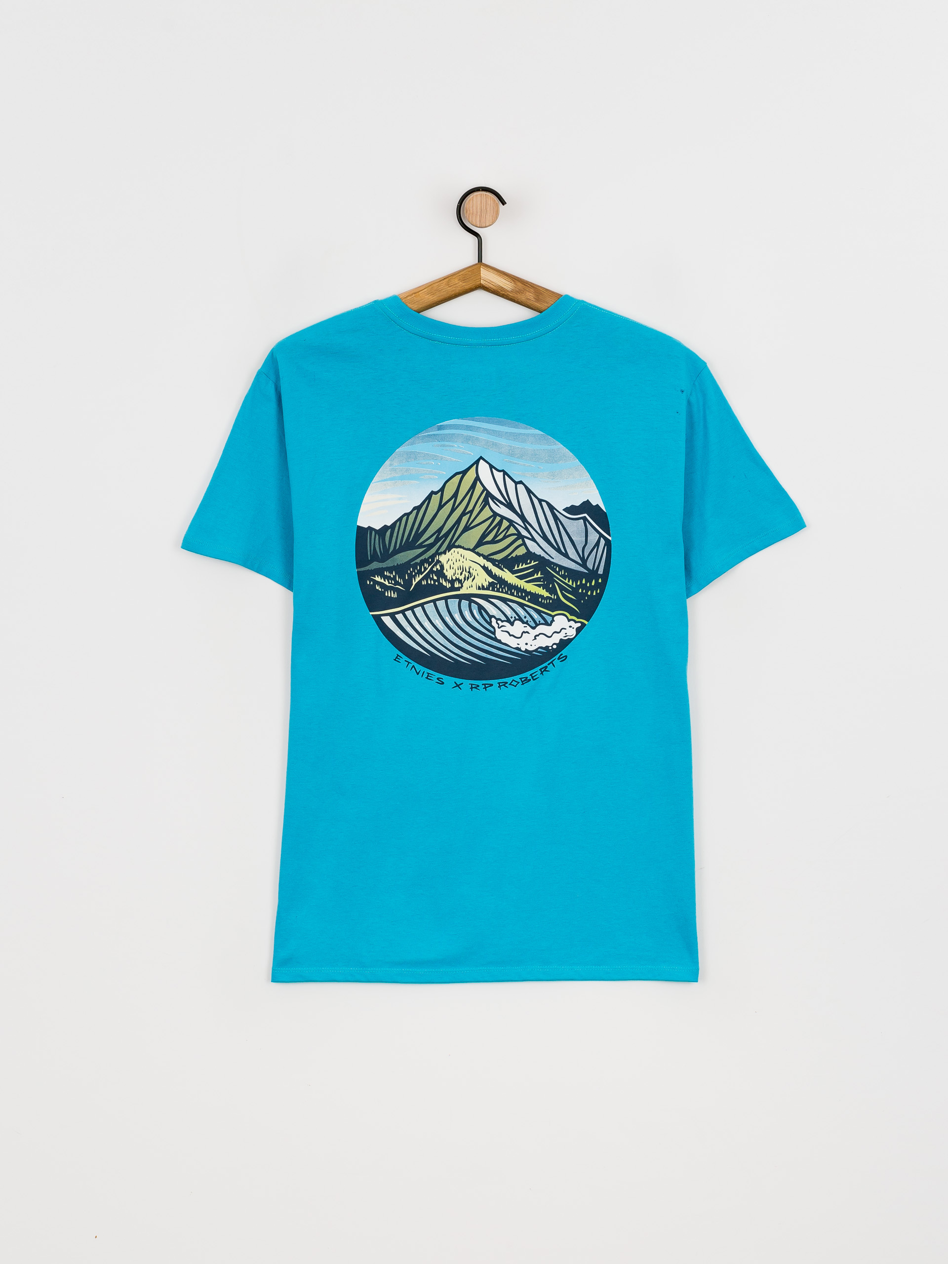 T-shirt Etnies Rp Circular Wave (blue)