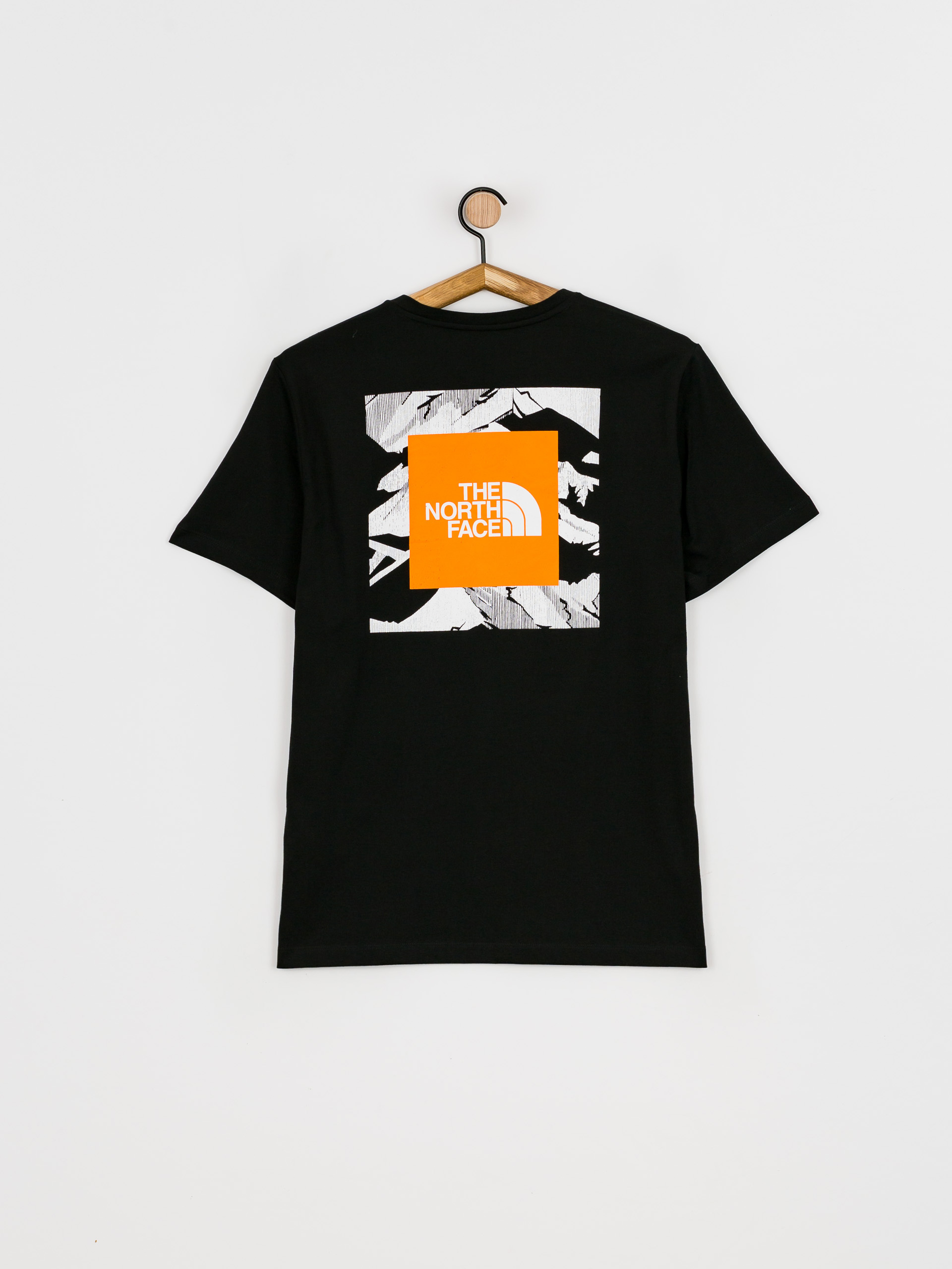 T-shirt The North Face Foundation Graphic (tnf black/cone orange)