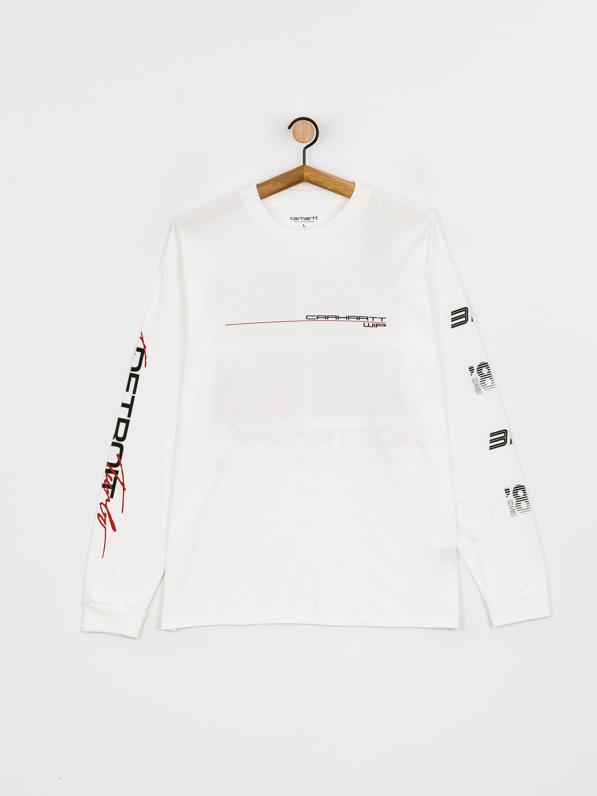 Longsleeve Carhartt WIP Detroit Turbo (white)
