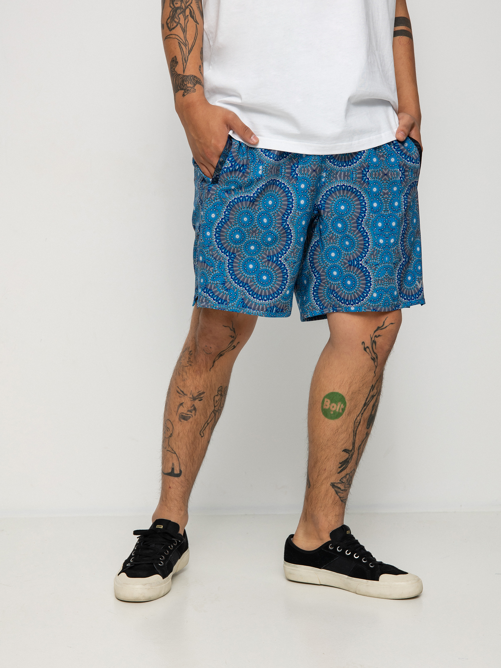 Szorty RVCA Kelsey Brookes (muscimol blue)