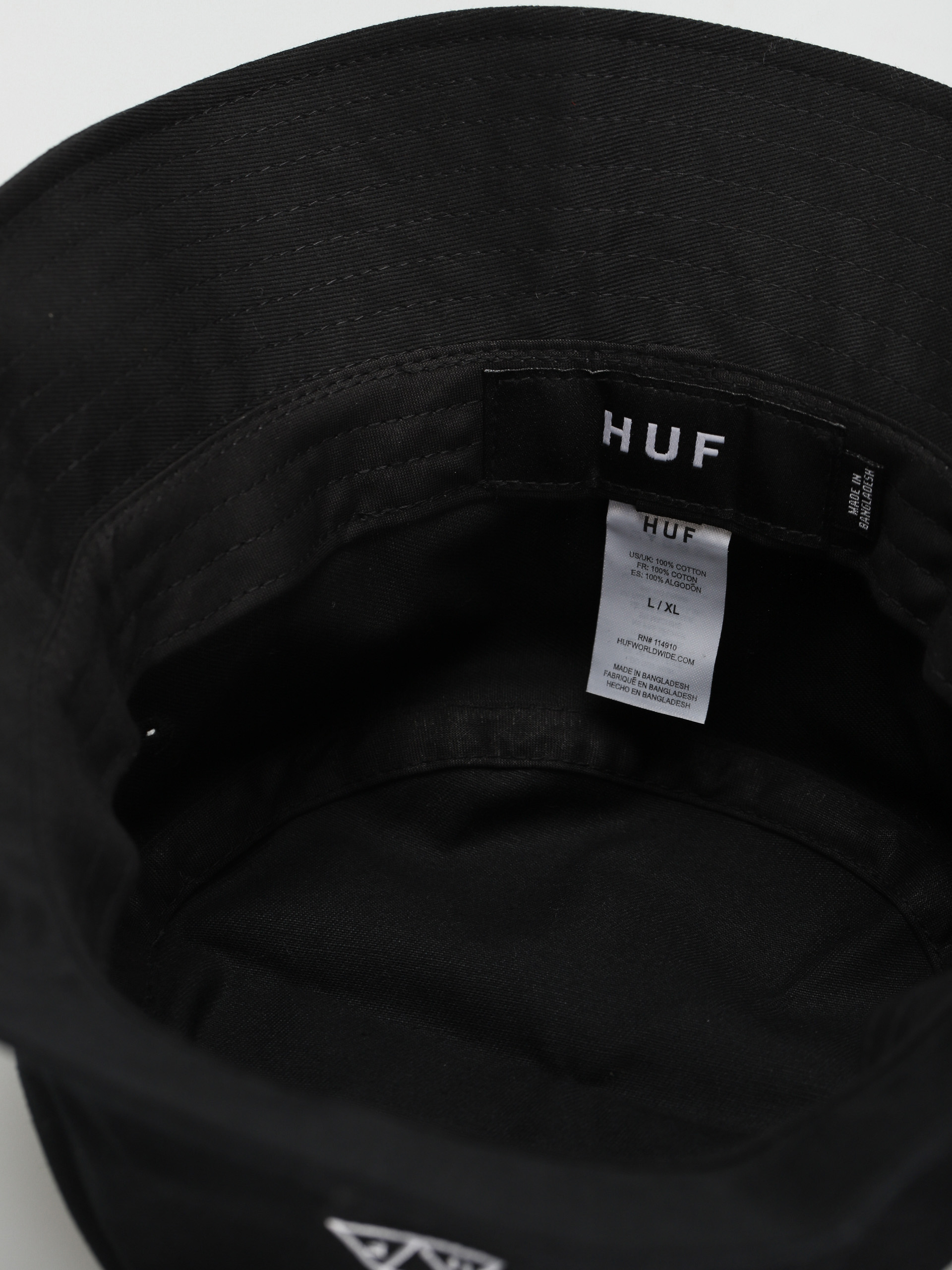 Kapelusz HUF Essentials Triple Triangle (black)