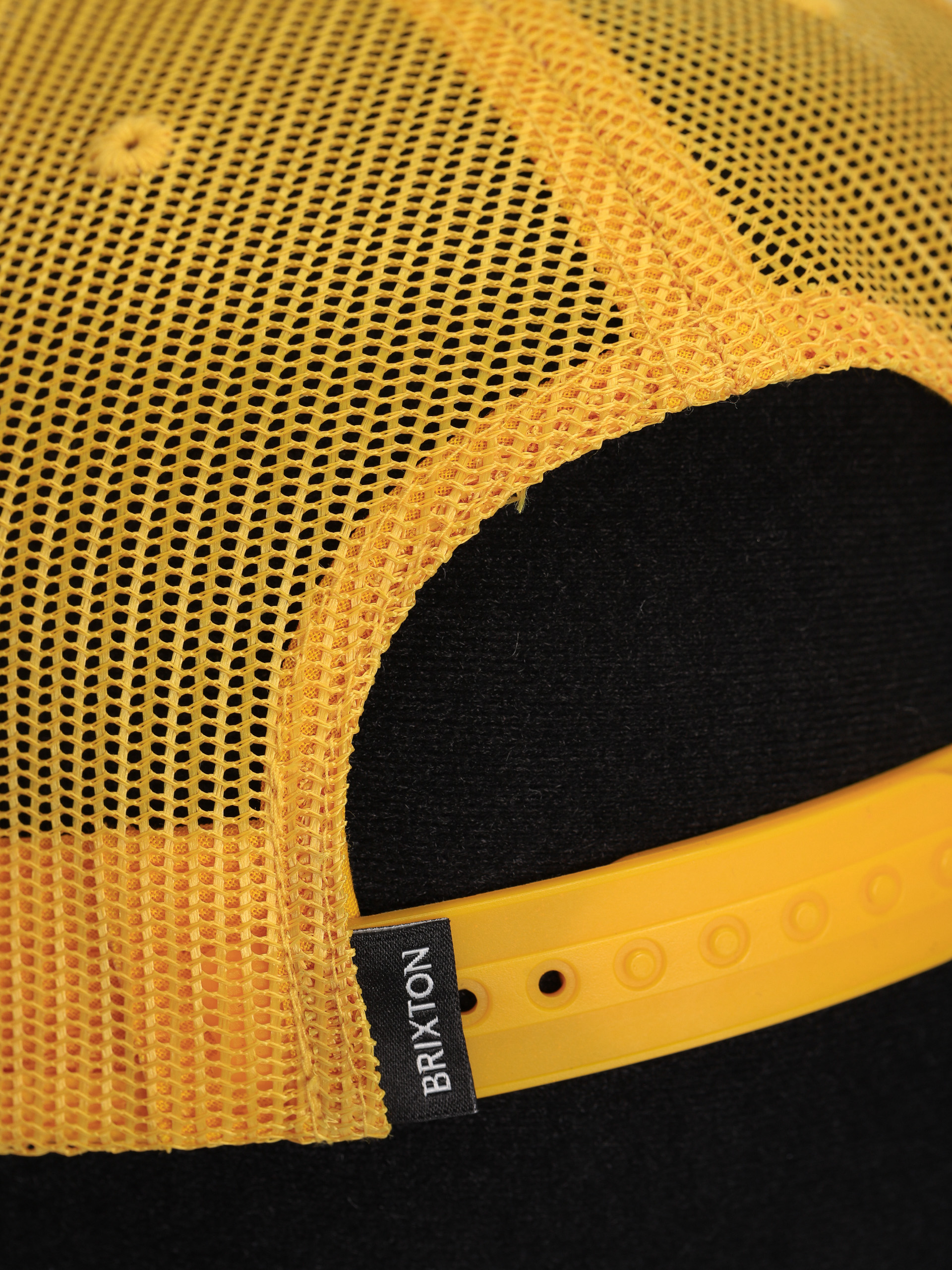 Czapka z daszkiem Brixton Ye Haw Mp Mesh Cap (yellow cab/white)