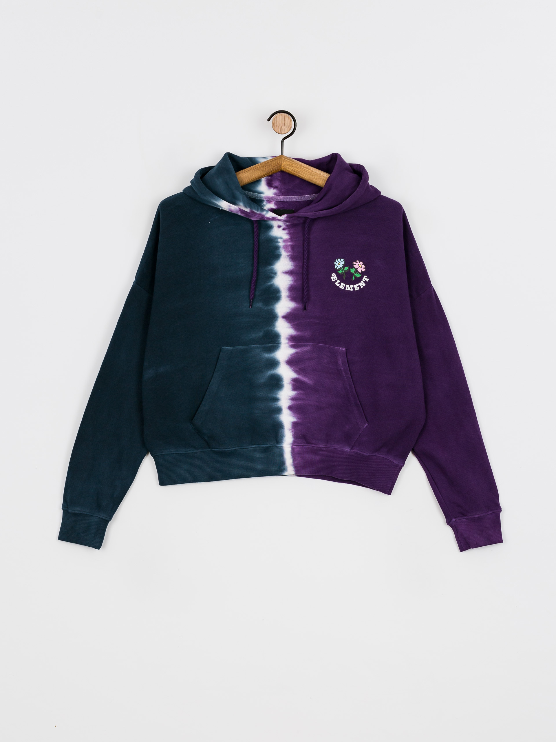 Bluza z kapturem Element Smile Tie Dye HD Wmn (vertical dye)