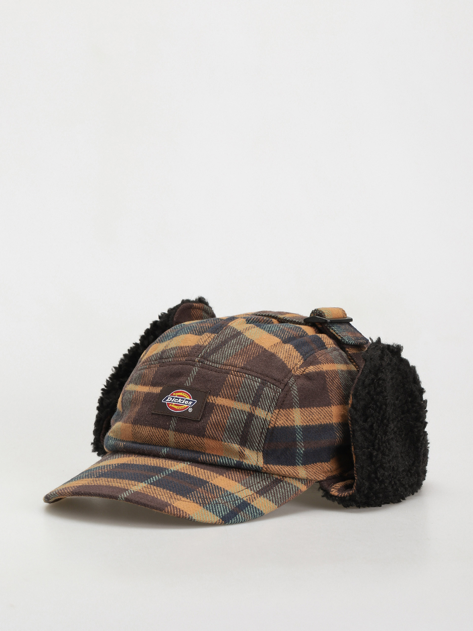 Czapka z daszkiem Dickies Check King Cove (gingerbread)