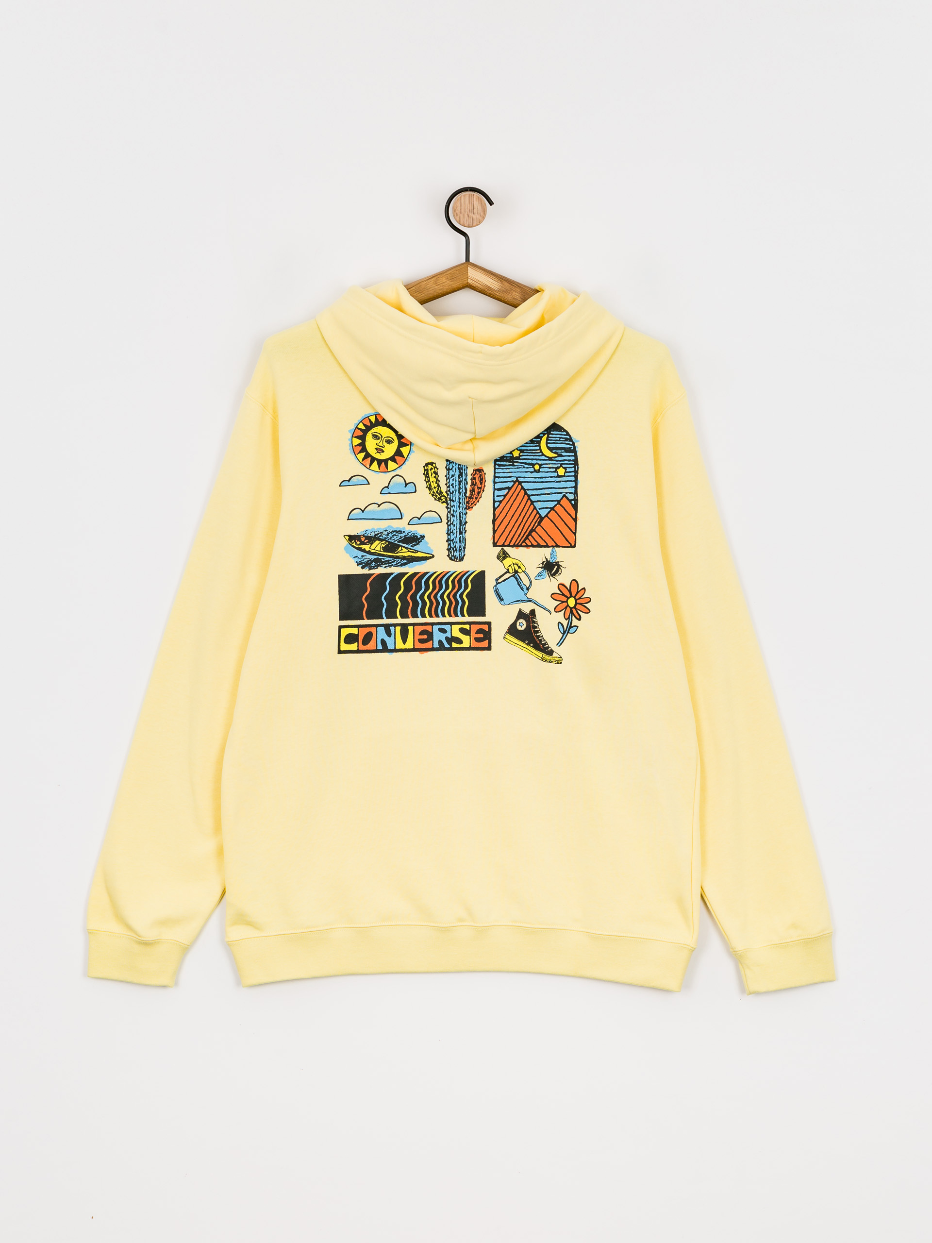 Bluza z kapturem Converse Daydreamer HD (soft sunshine)