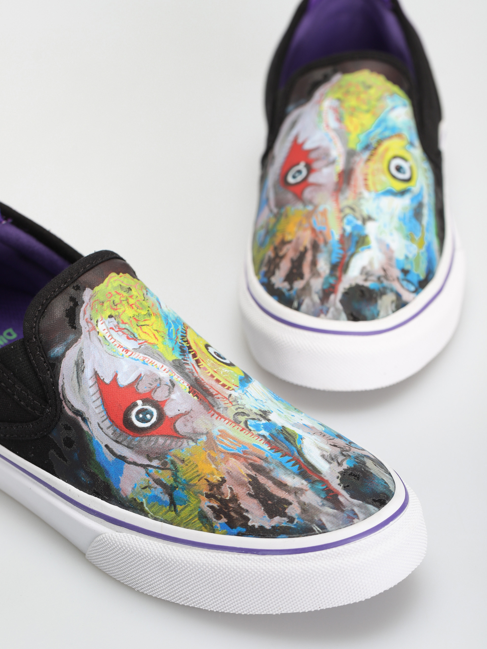 Buty Emerica Wino G6 Slip On X Dinosaur Jr (black/purple)