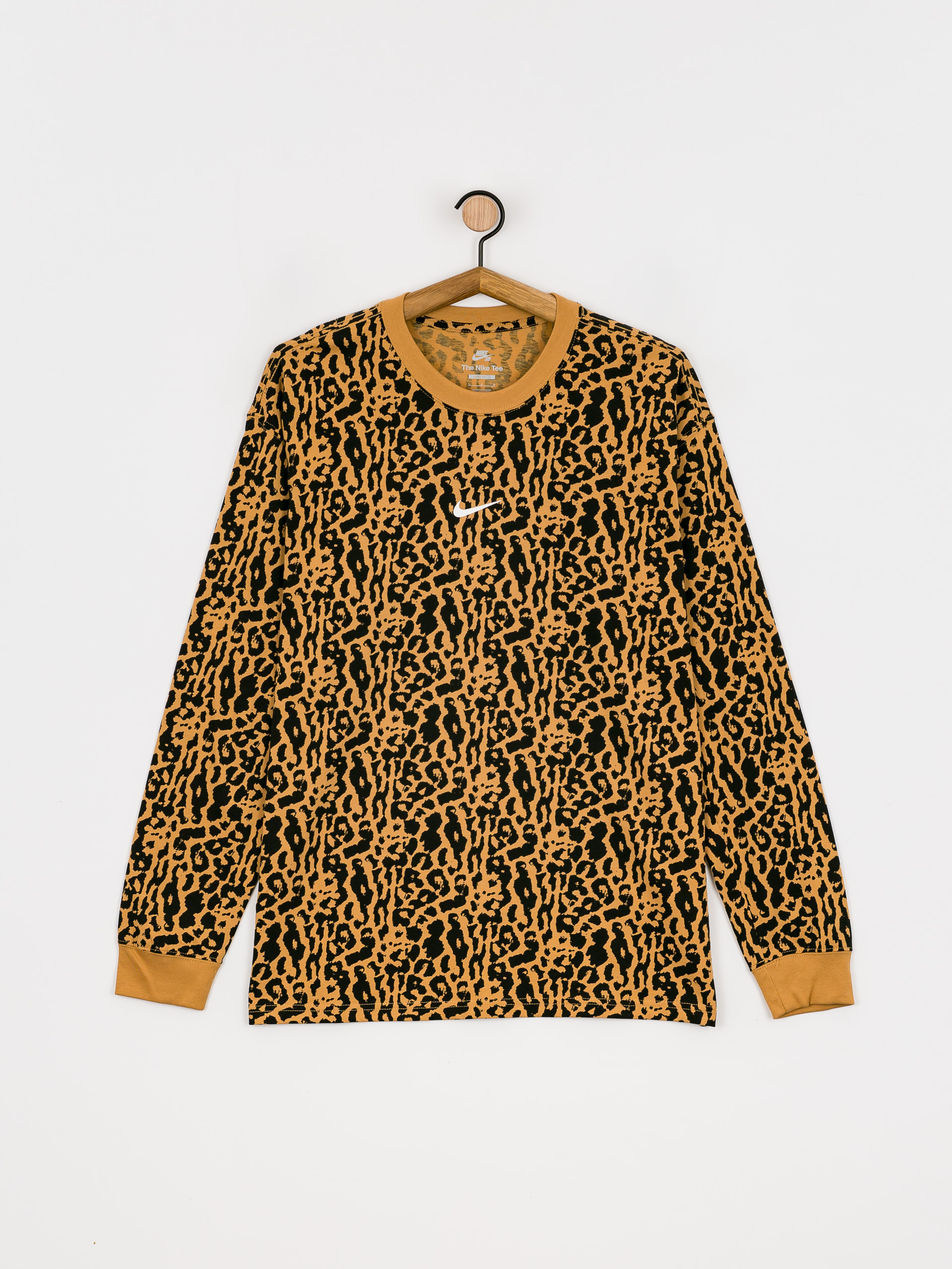 Longsleeve Nike SB Aop (elemental gold/black)