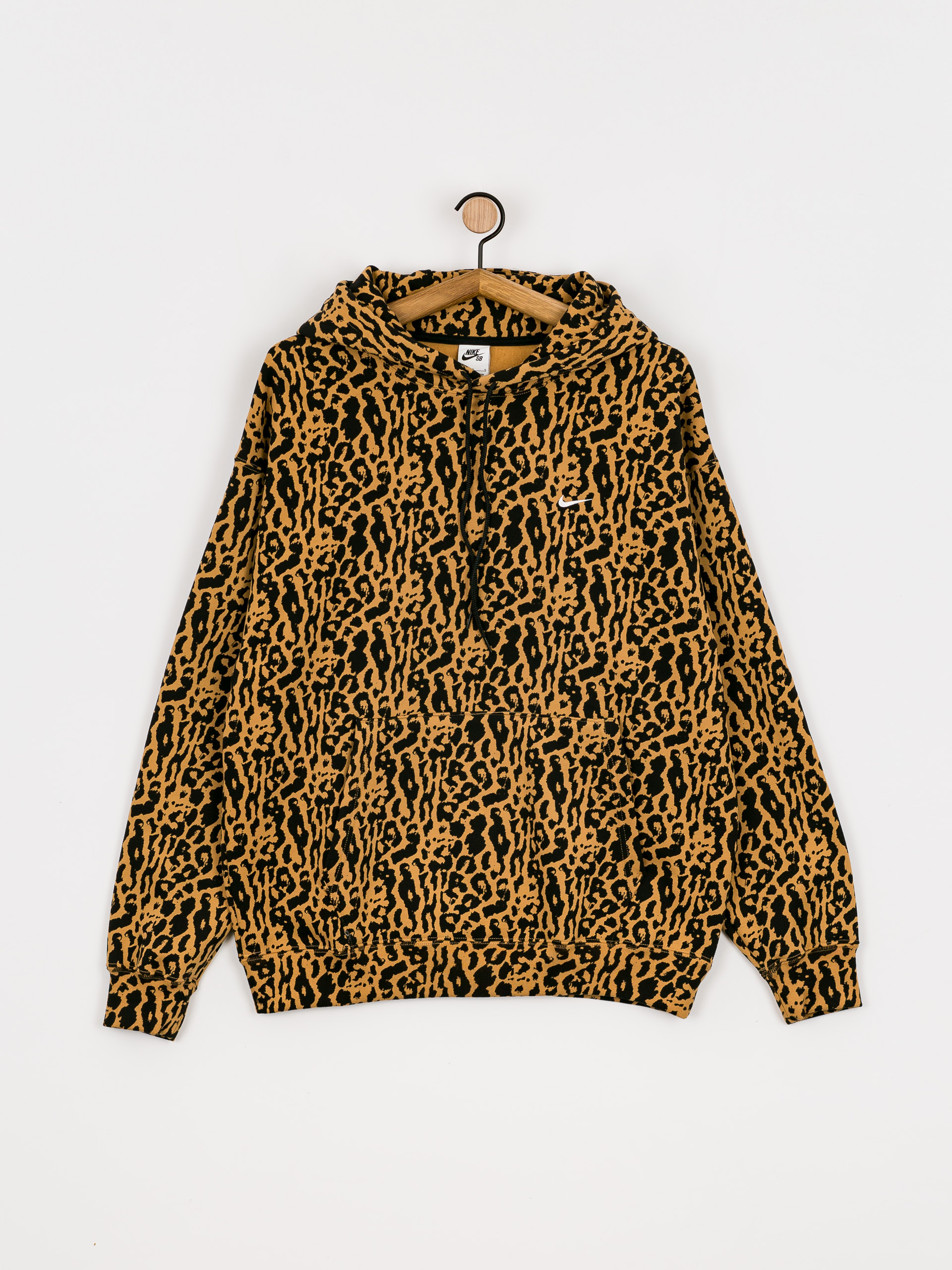 Bluza z kapturem Nike SB Fleece Animal Aop HD (elemental gold)