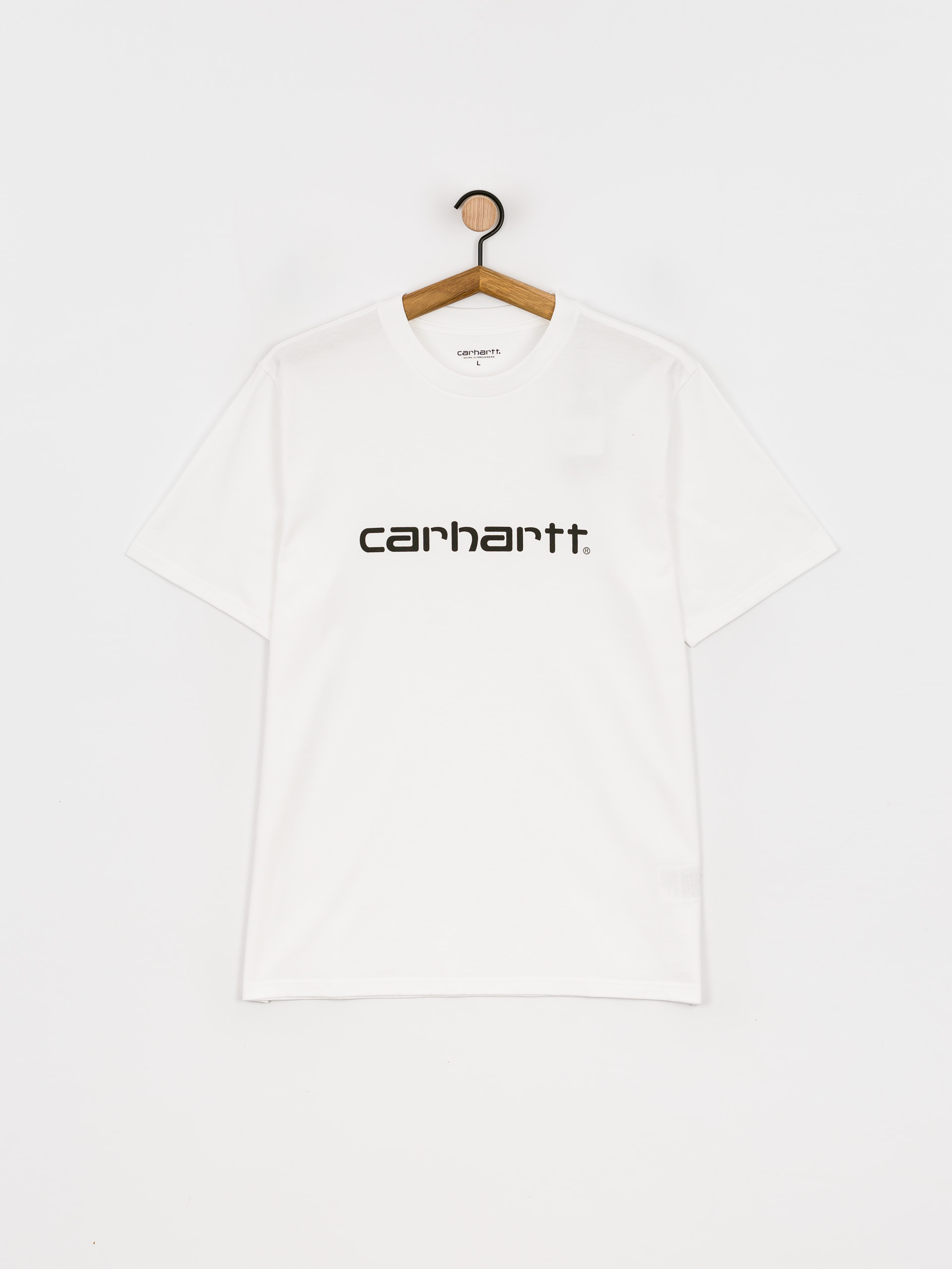 T-shirt Carhartt WIP Script (white/black)