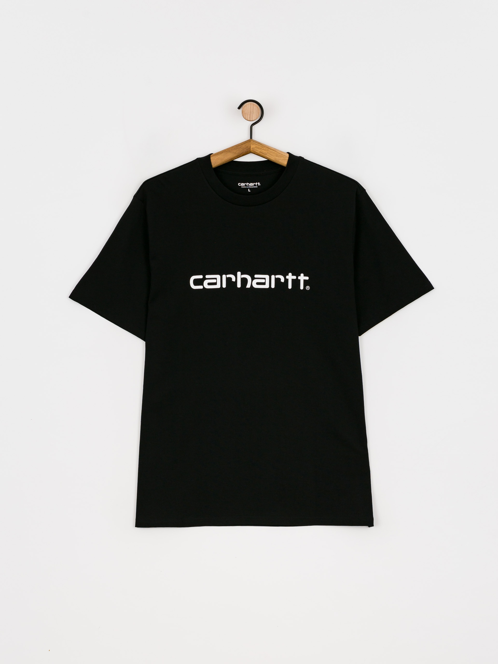 T-shirt Carhartt WIP Script (black/white)