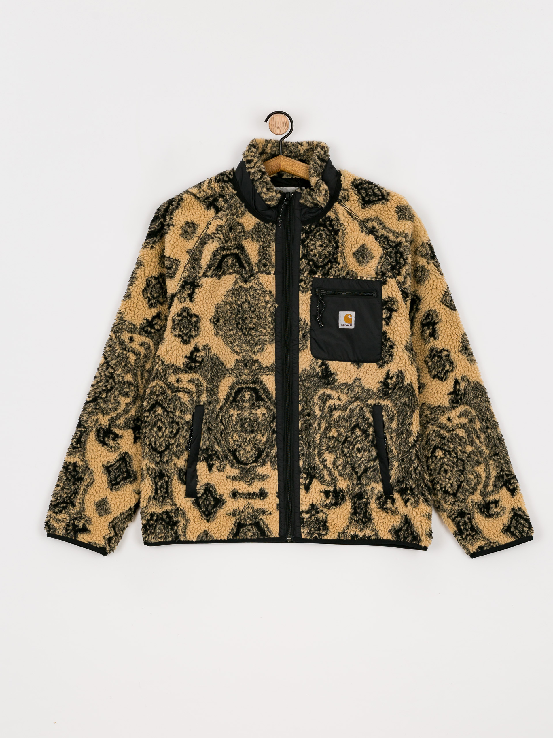 Kurtka Carhartt WIP Prentis Liner (verse jacquard/dusty h brown/soot/black)