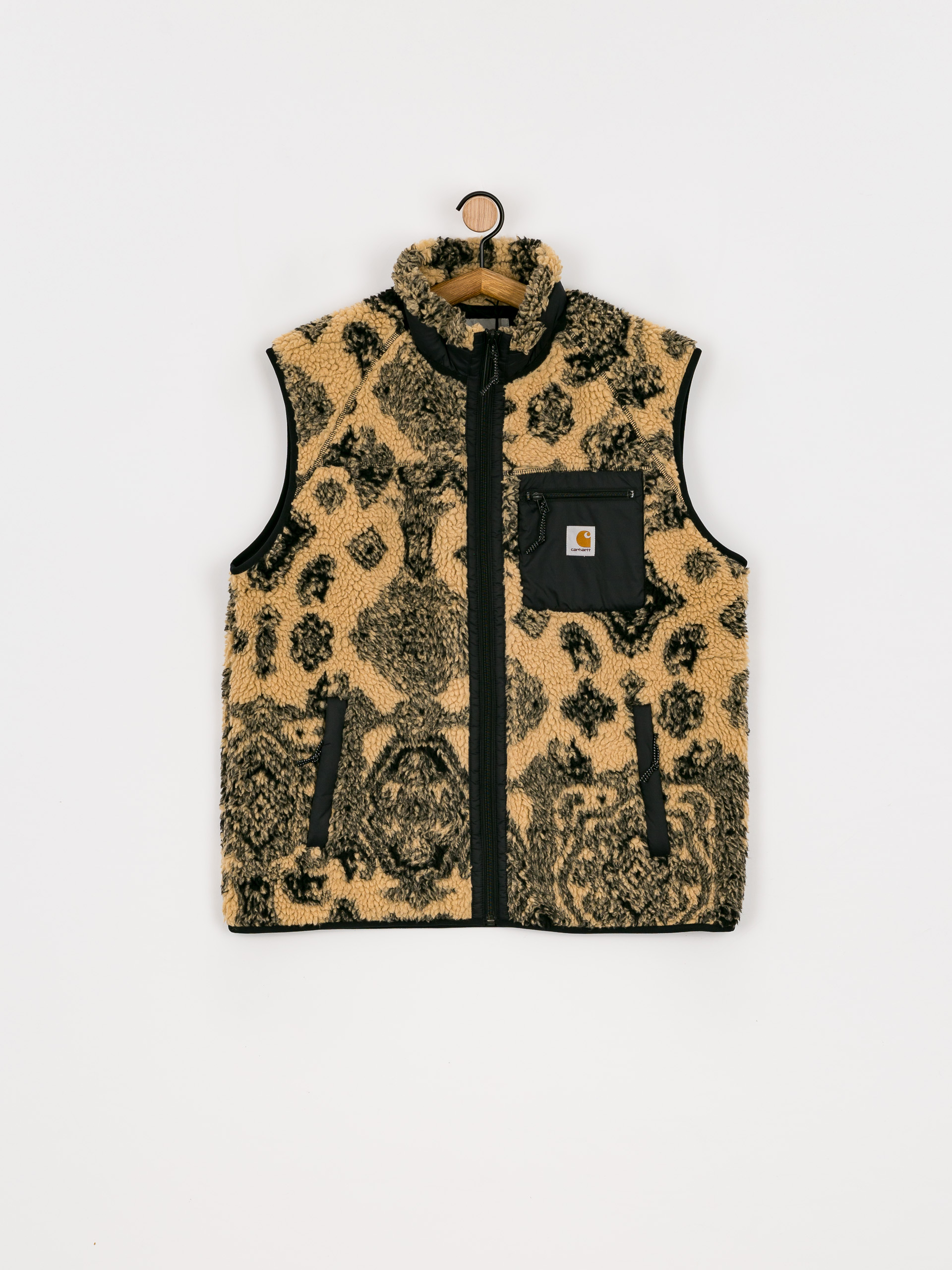 Kamizelka Carhartt WIP Prentis Liner (verse jacquard/dusty h brown/soot/black)