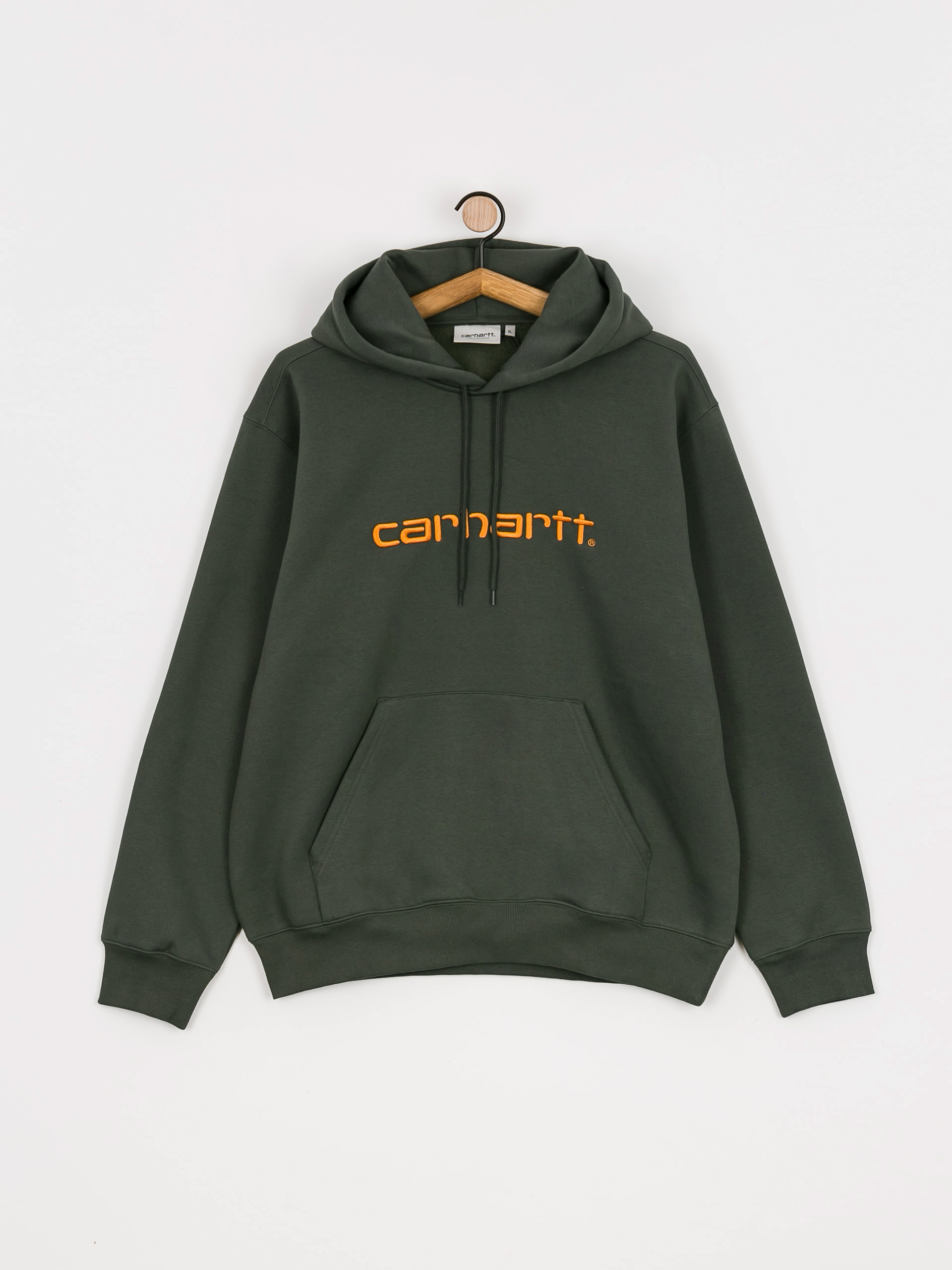 Bluza z kapturem Carhartt WIP Carhartt HD (boxwood/ochre)