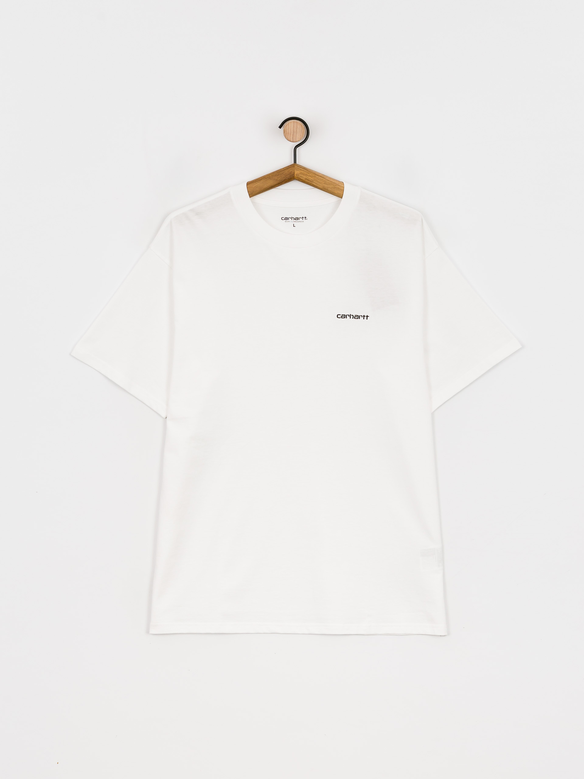 T-shirt Carhartt WIP Script Embroidery (white/black)