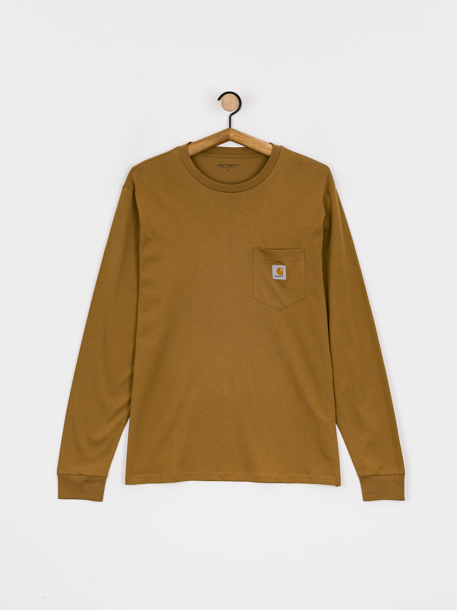 Longsleeve Carhartt WIP Pocket (jasper)